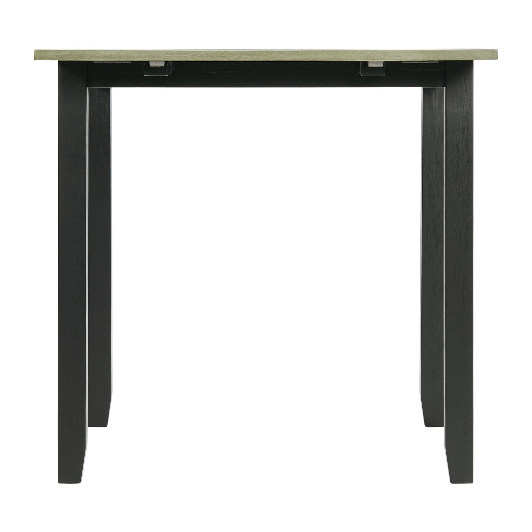 Martin 3 pc Drop Leaf Dining Set (Black Base) - Tampa Furniture Outlet