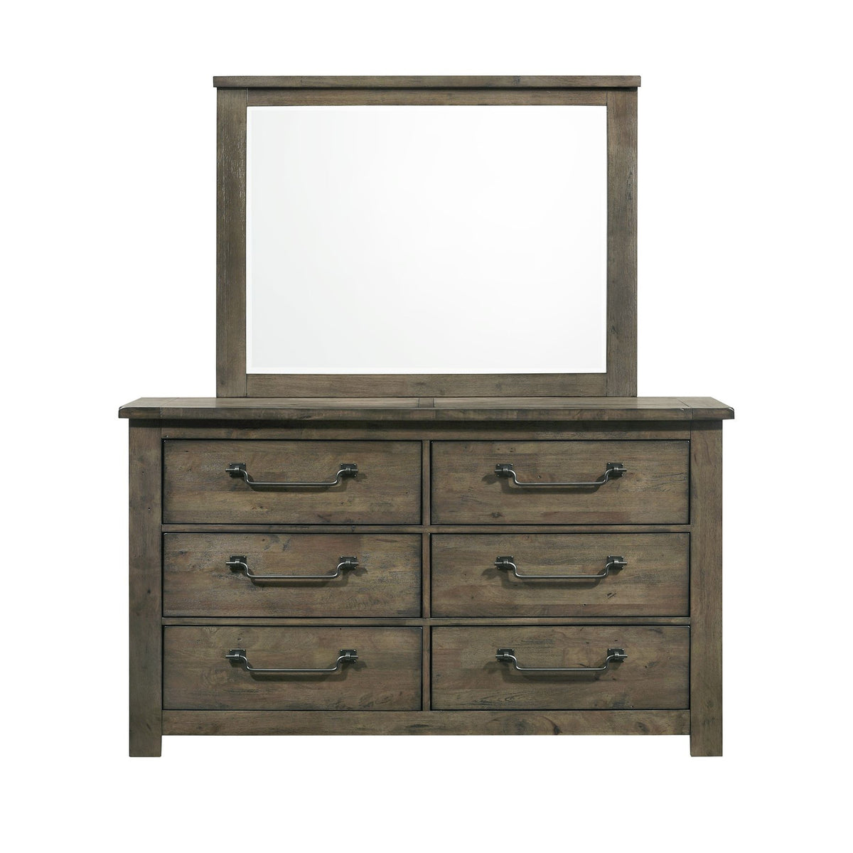 Maverick Dresser & Mirror Grey