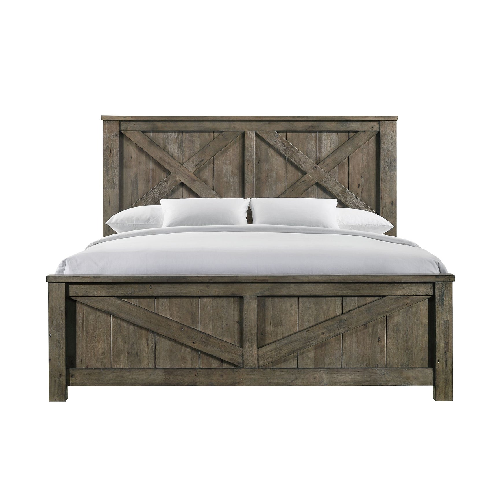 Maverick King Bed Grey - Tampa Furniture Outlet