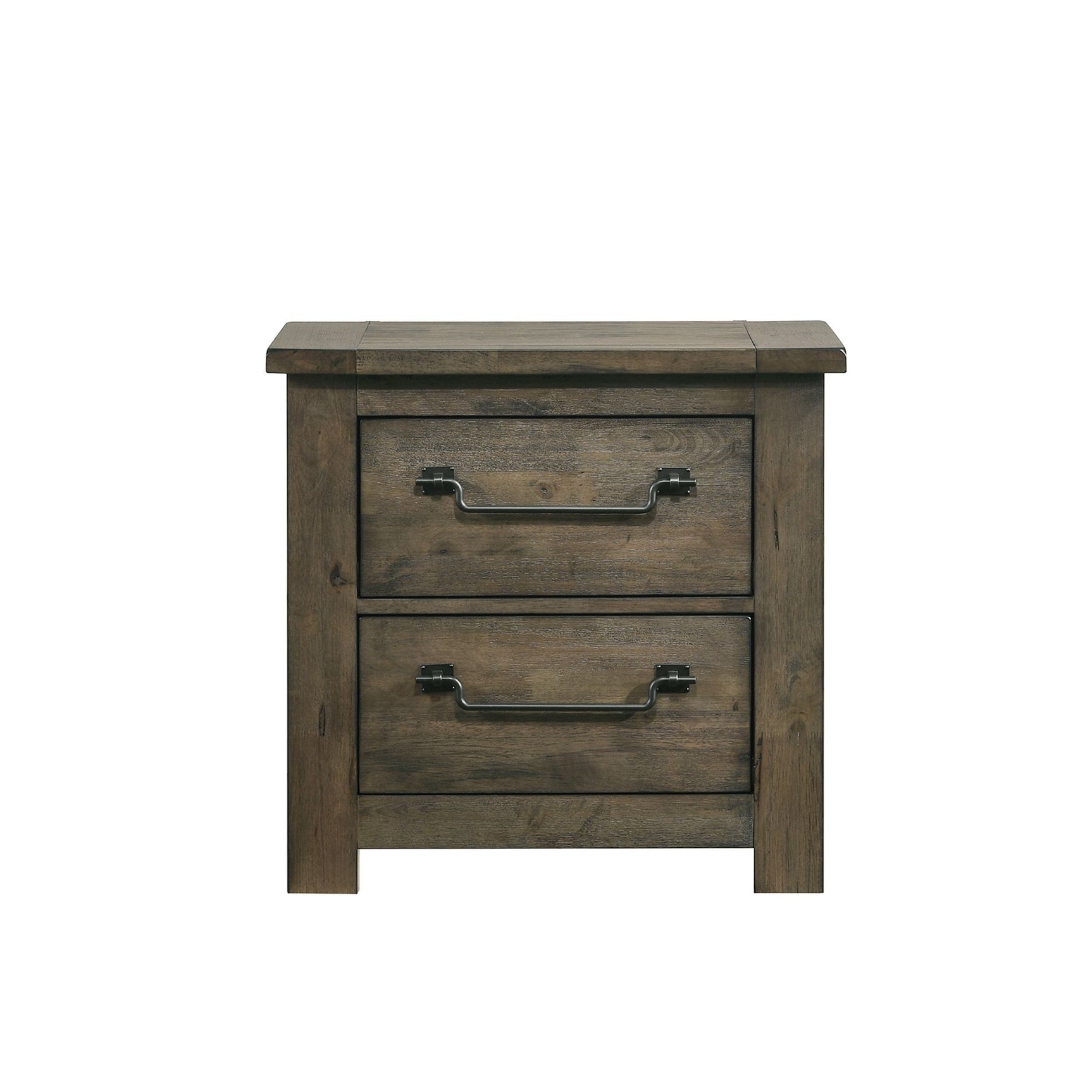 Maverick Nightstand w/USB Grey - Tampa Furniture Outlet
