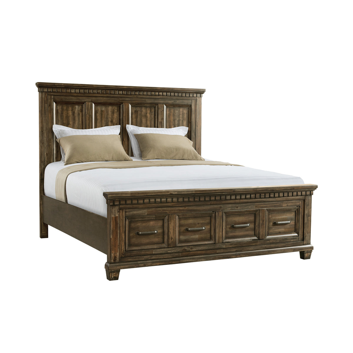 McCoy Queen Storage Bed in Charcoal