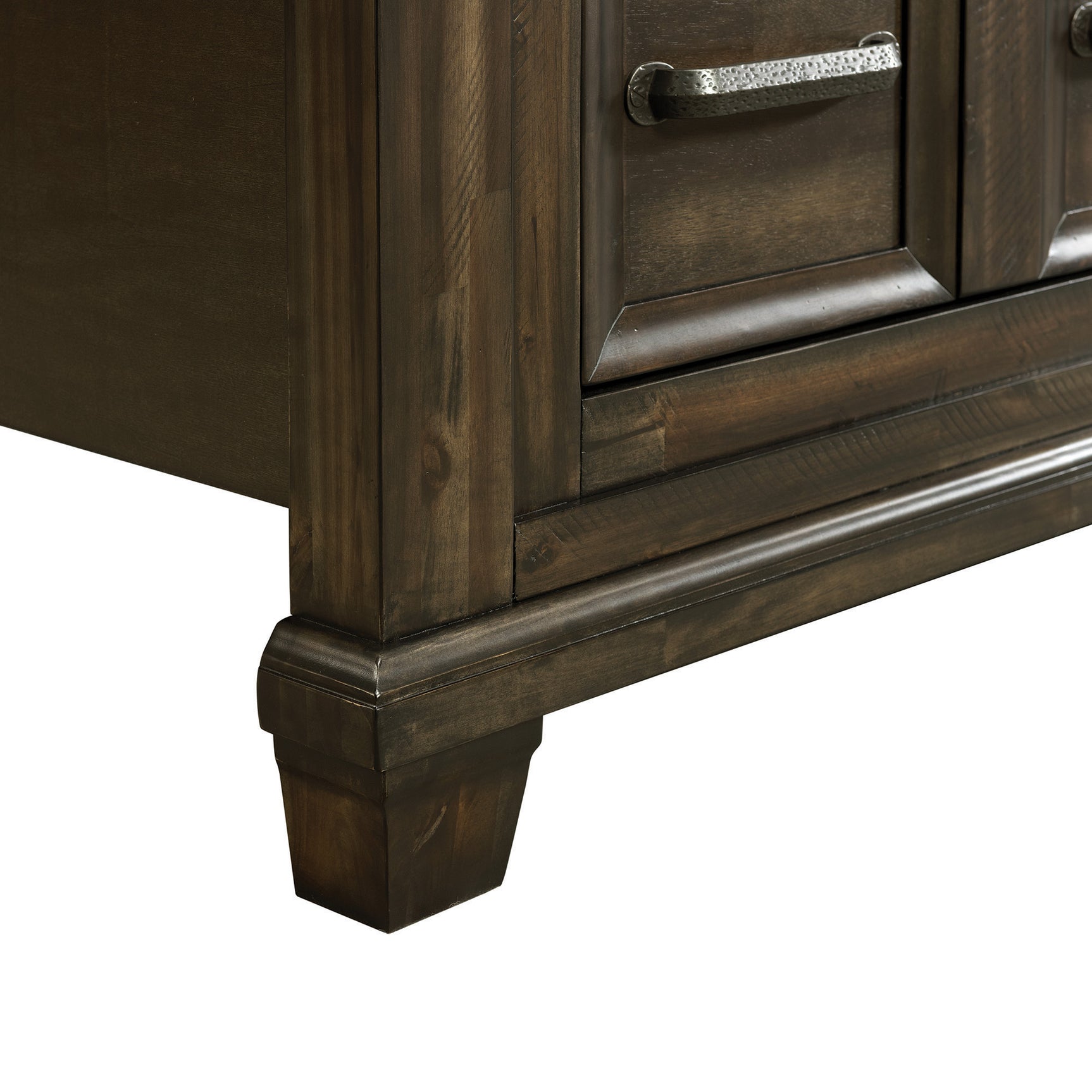 McCoy King Storage Bed in Charcoal - Tampa Furniture Outlet