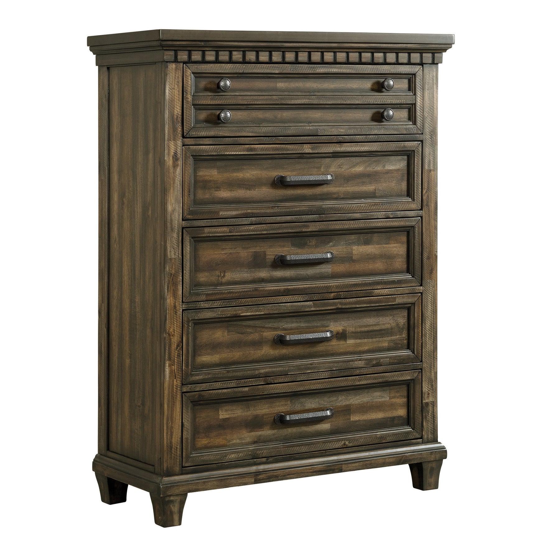 McCoy 5-Drawer Chest in Charcoal - Tampa Furniture Outlet