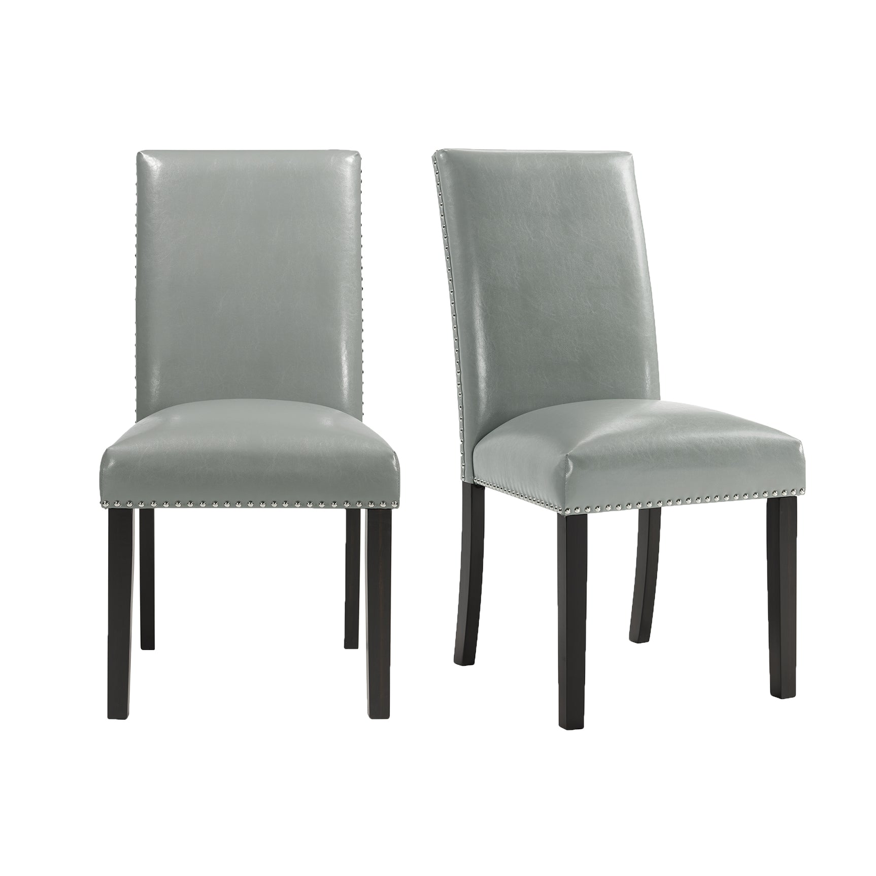 Meridian Dining Side Chair Grey (2 Per Pack) - Tampa Furniture Outlet