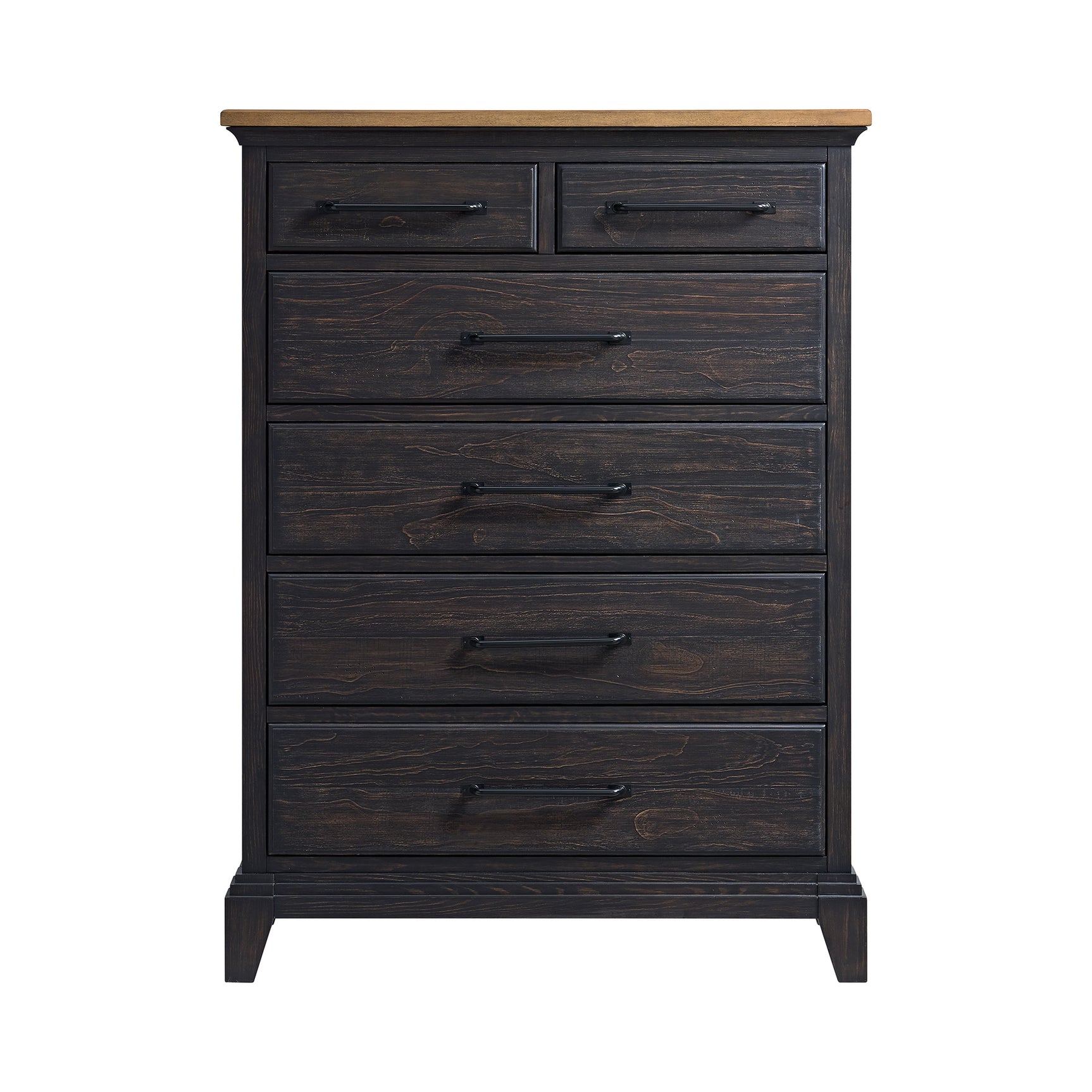 Montrose Chest in Espresso & Brown