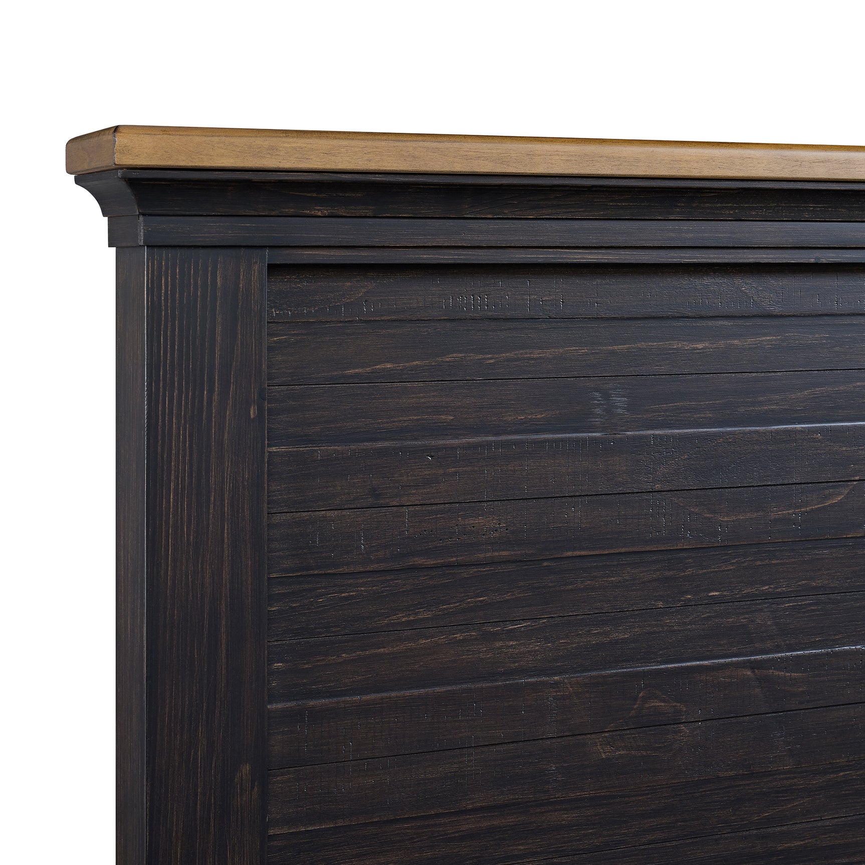 Montrose Queen Storage Bed in Espresso & Brown