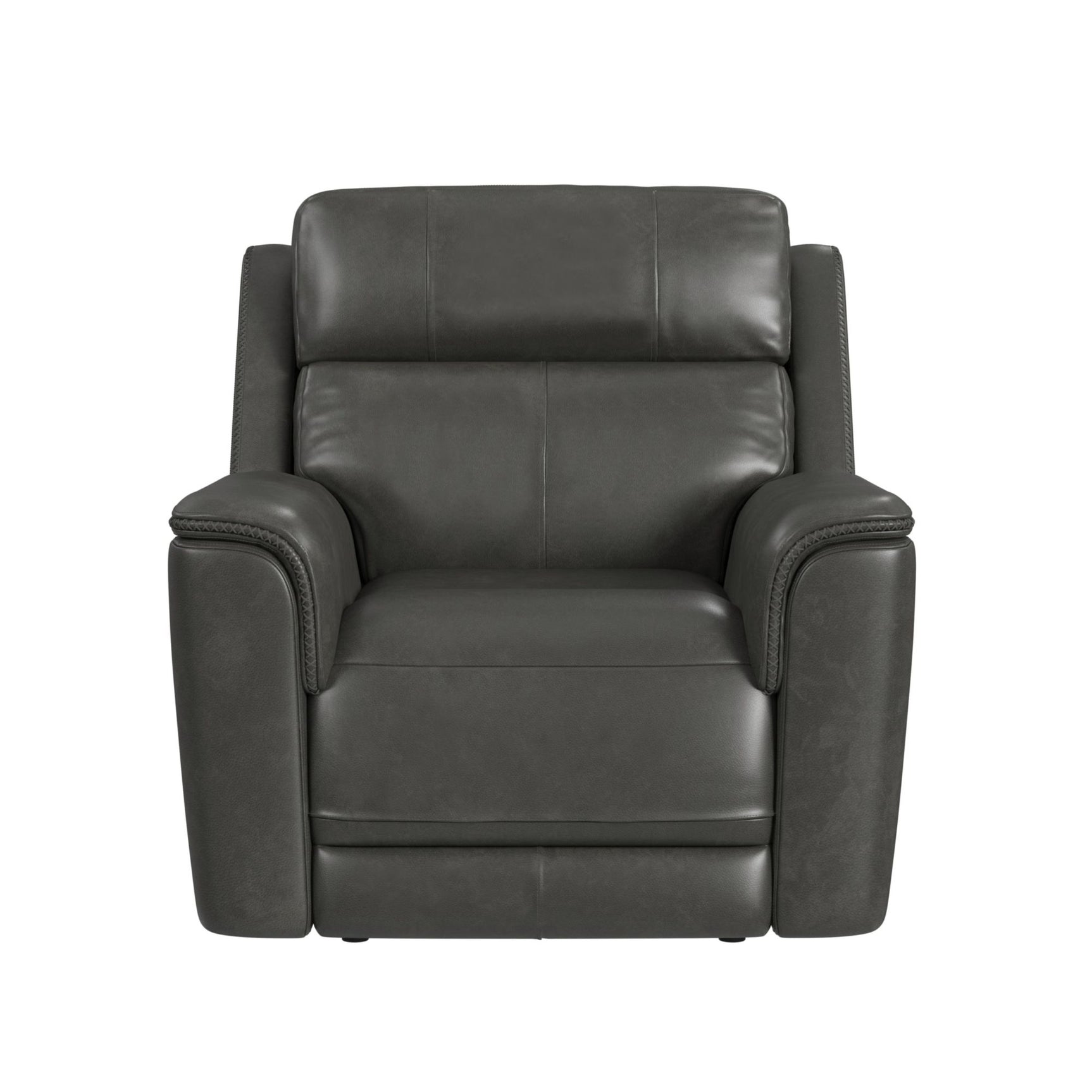 Mustang P3 Recliner in Aline Anthracite - Tampa Furniture Outlet
