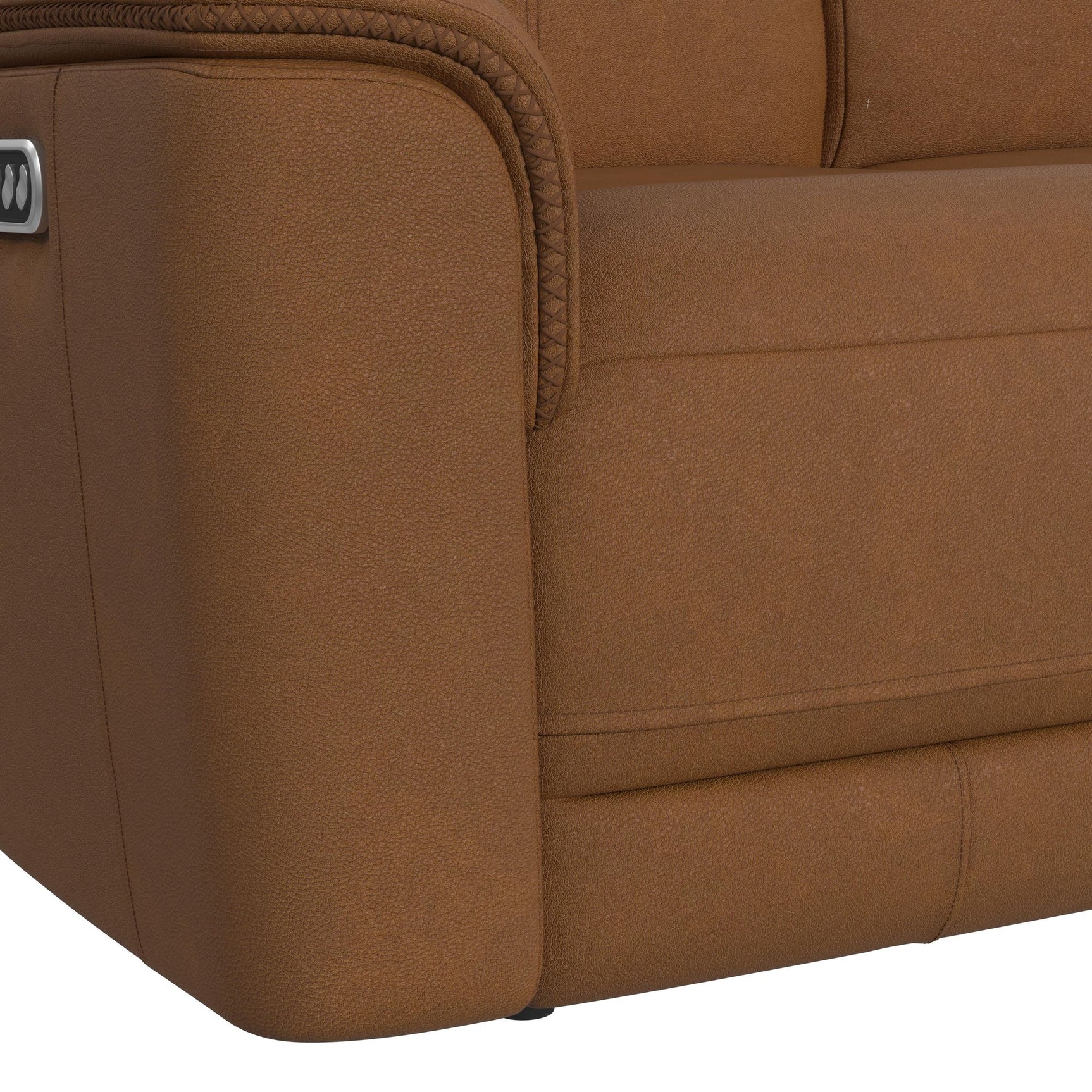 Mustang P3 Recliner in Aline Butternut - Tampa Furniture Outlet