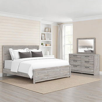 Tampa Furniture Outlet - Ashley Furniture - Broachmyn Bedroom - Bedroom Mirror / Gray - PCB1120-36