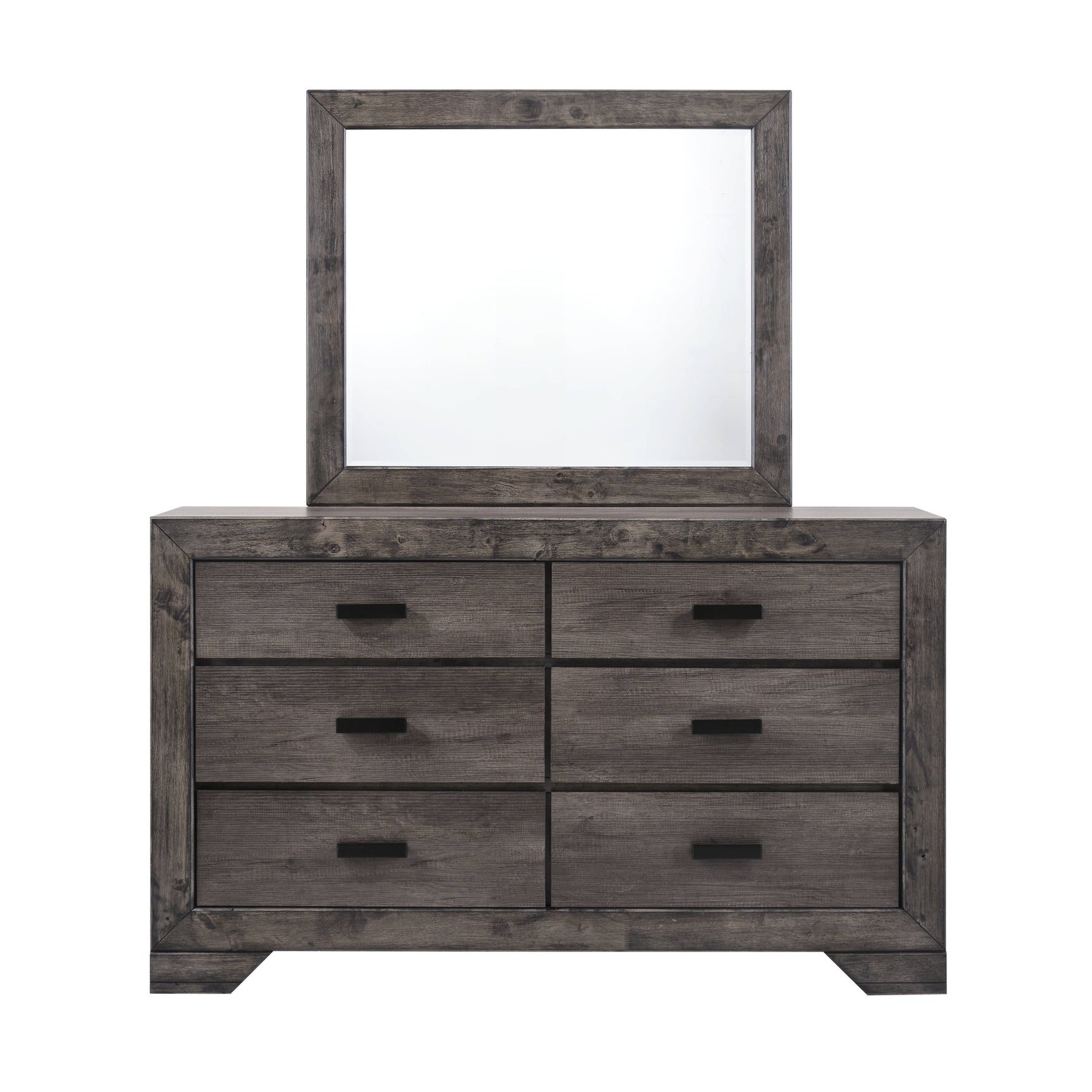 Nathan Dresser & Mirror Set - Tampa Furniture Outlet