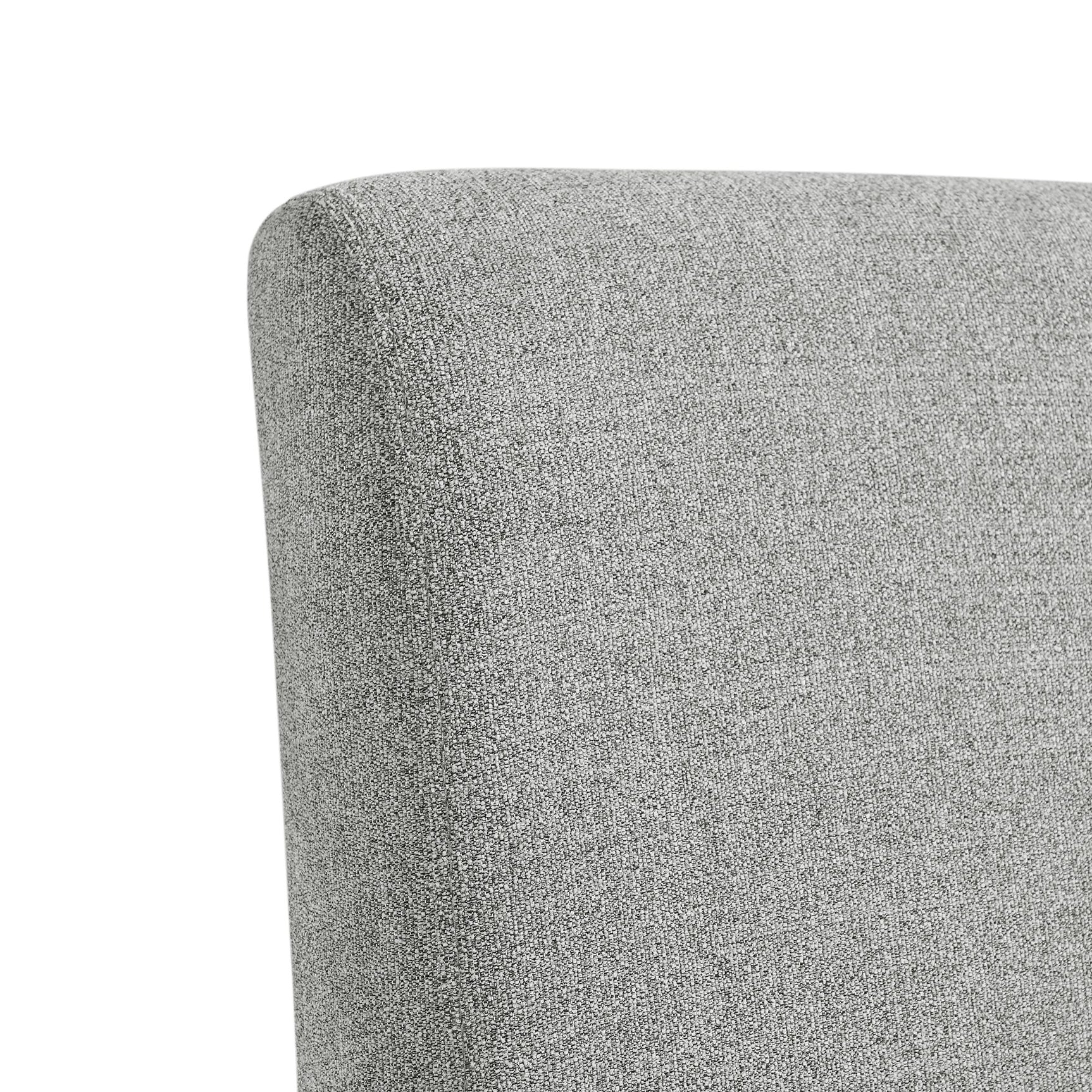 Nero Dining Side Chair (2 per carton) W/Grey Fabric - Tampa Furniture Outlet