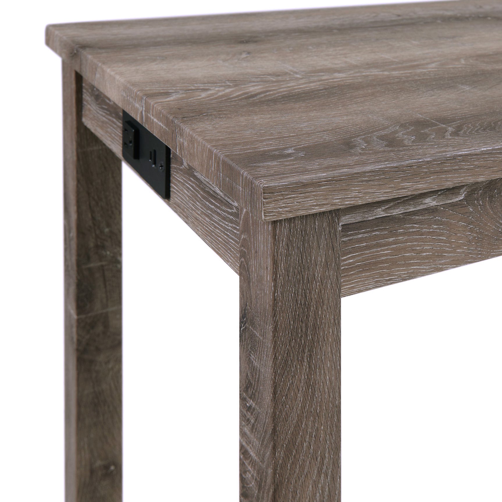 Oak Lawn Grey Bar Table Single Pack (Table + 3 Tan Fabric Stools) - Tampa Furniture Outlet