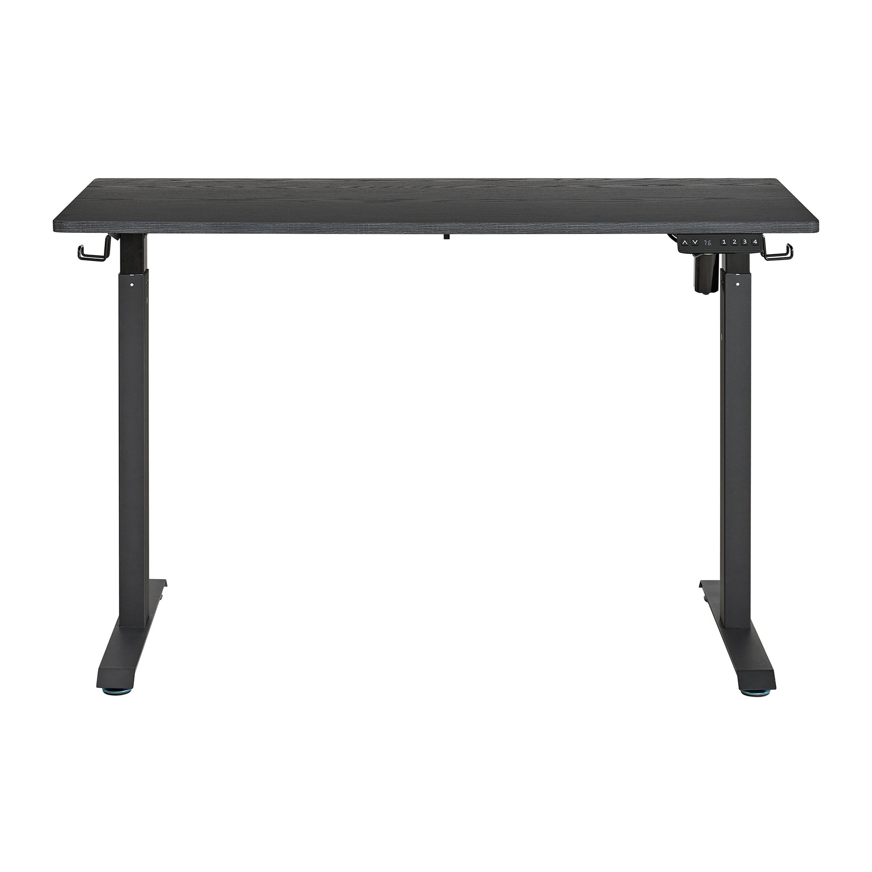 Oakland Adjustable Desk in Black - 3A Packing - Tampa Furniture Outlet