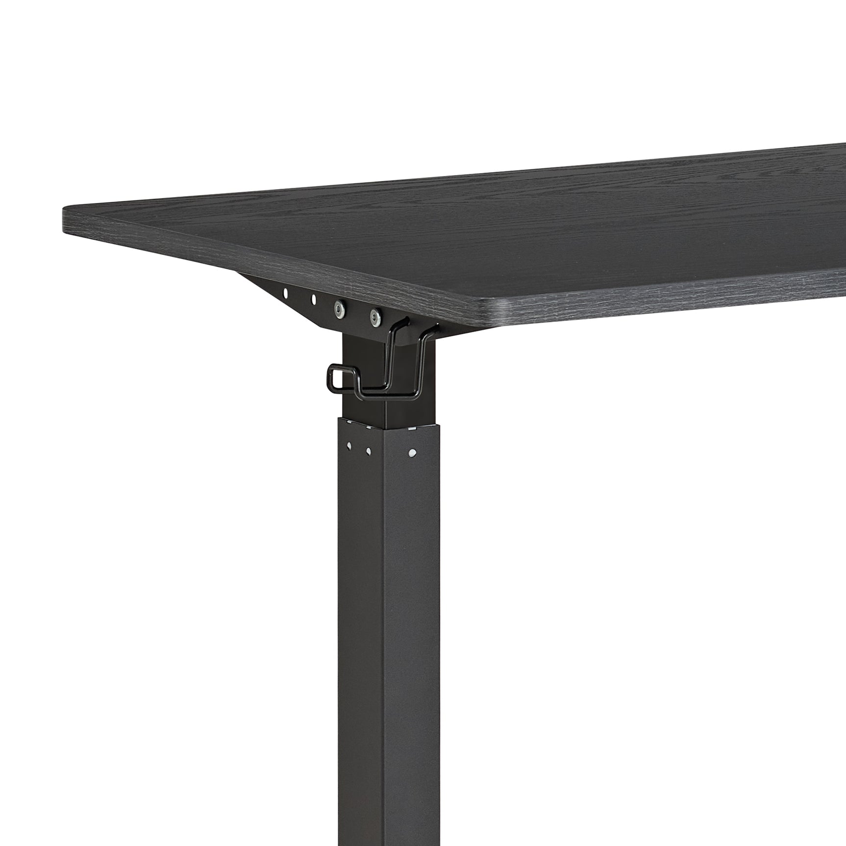 Oakland Adjustable Desk in Black - 3A Packing - Tampa Furniture Outlet