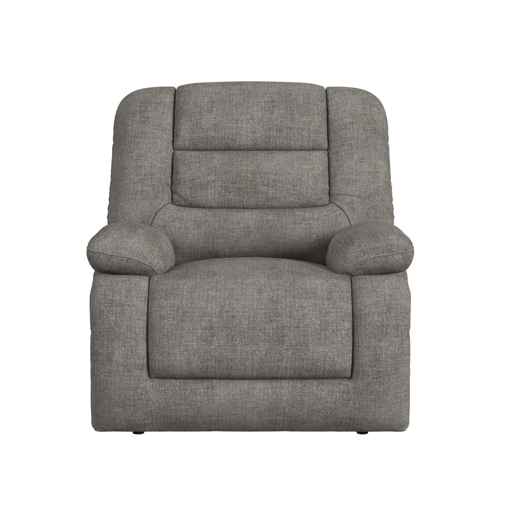 Odessa P3 Recliner W/Heat Massage, zero gravity, memory foam in Amount Grey - Tampa Furniture Outlet