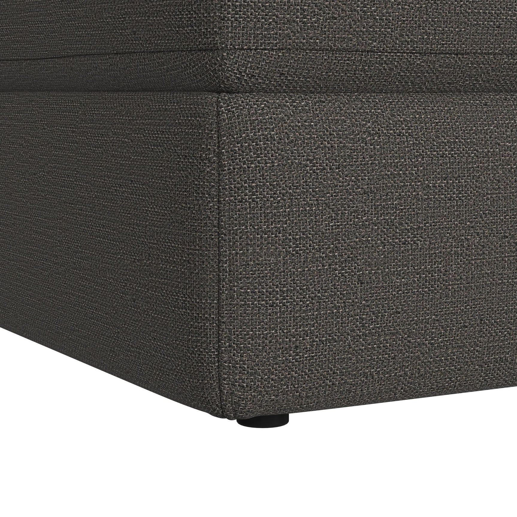 Options One Storage Ottoman in Palmer Plus Ash - Tampa Furniture Outlet