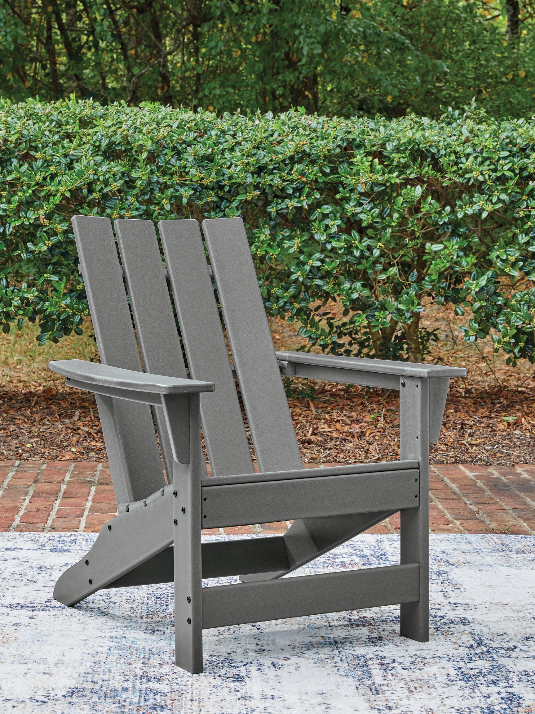 Tampa Furniture Outlet - Ashley Furniture - Cove Beach Outdoor - Adirondack Chair / Gray - PCP803-898
