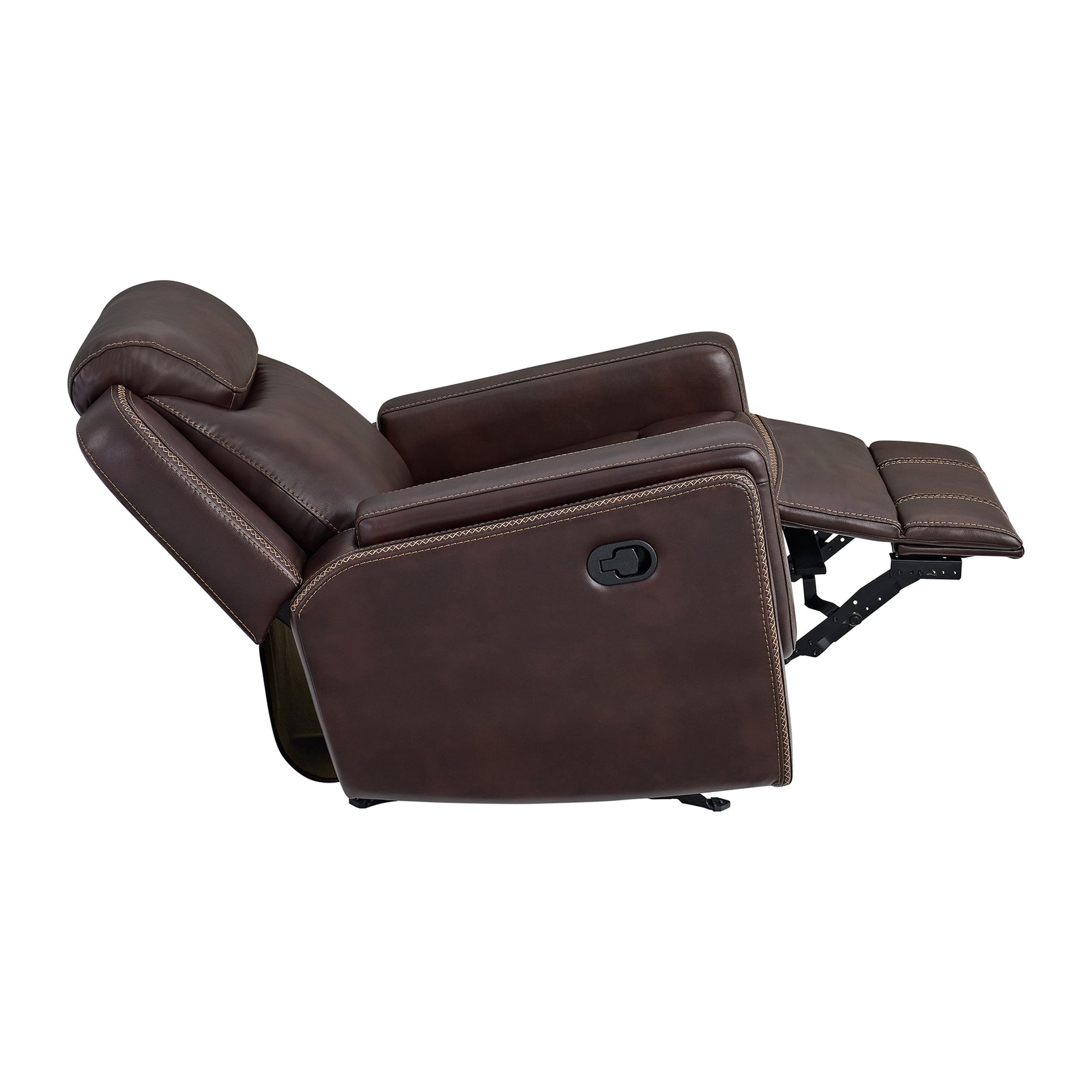 Panther Glider Motion Recliner in Neono Brown - Tampa Furniture Outlet