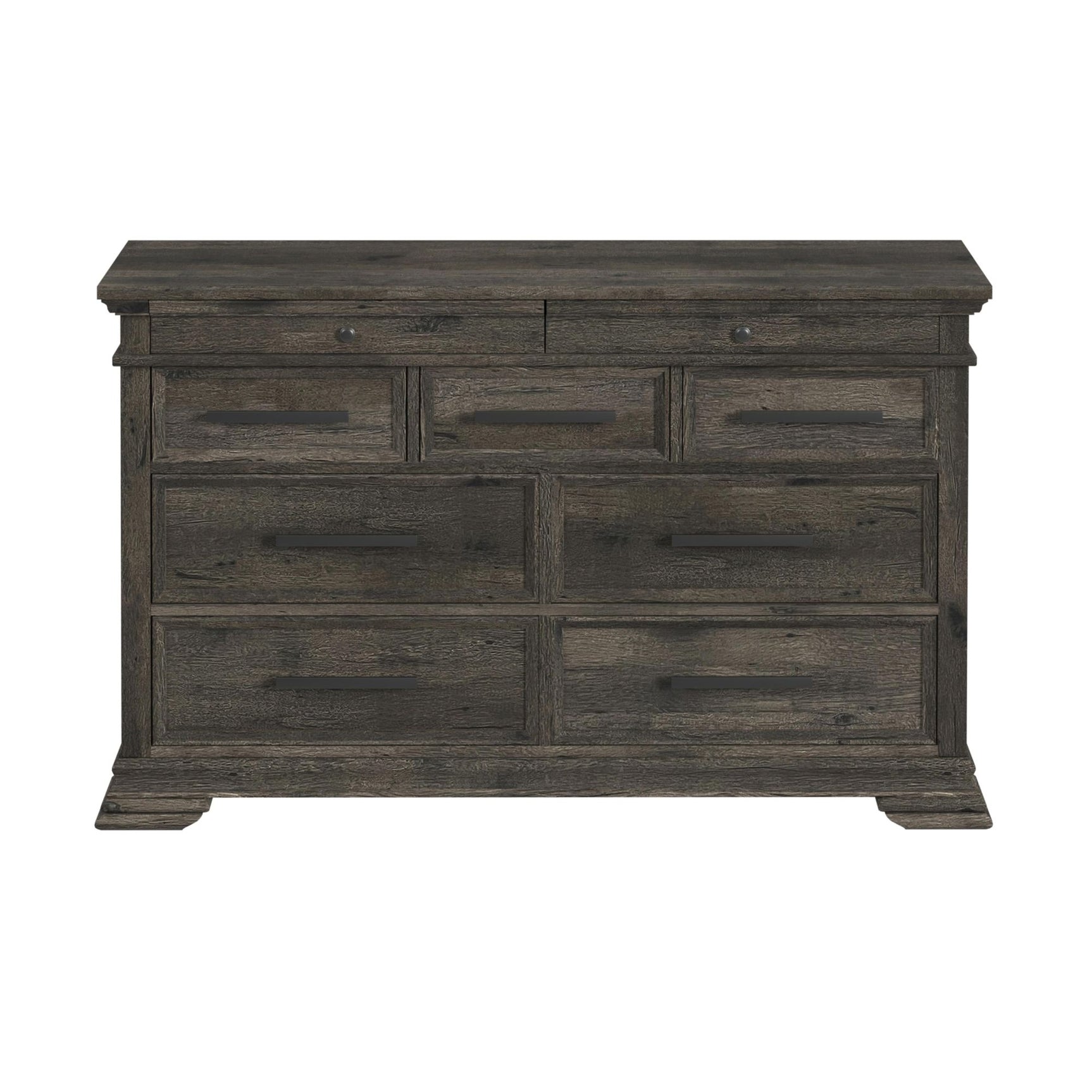 Park Ridge 9-Drawer Dresser in Charcoal - Tampa Furniture Outlet
