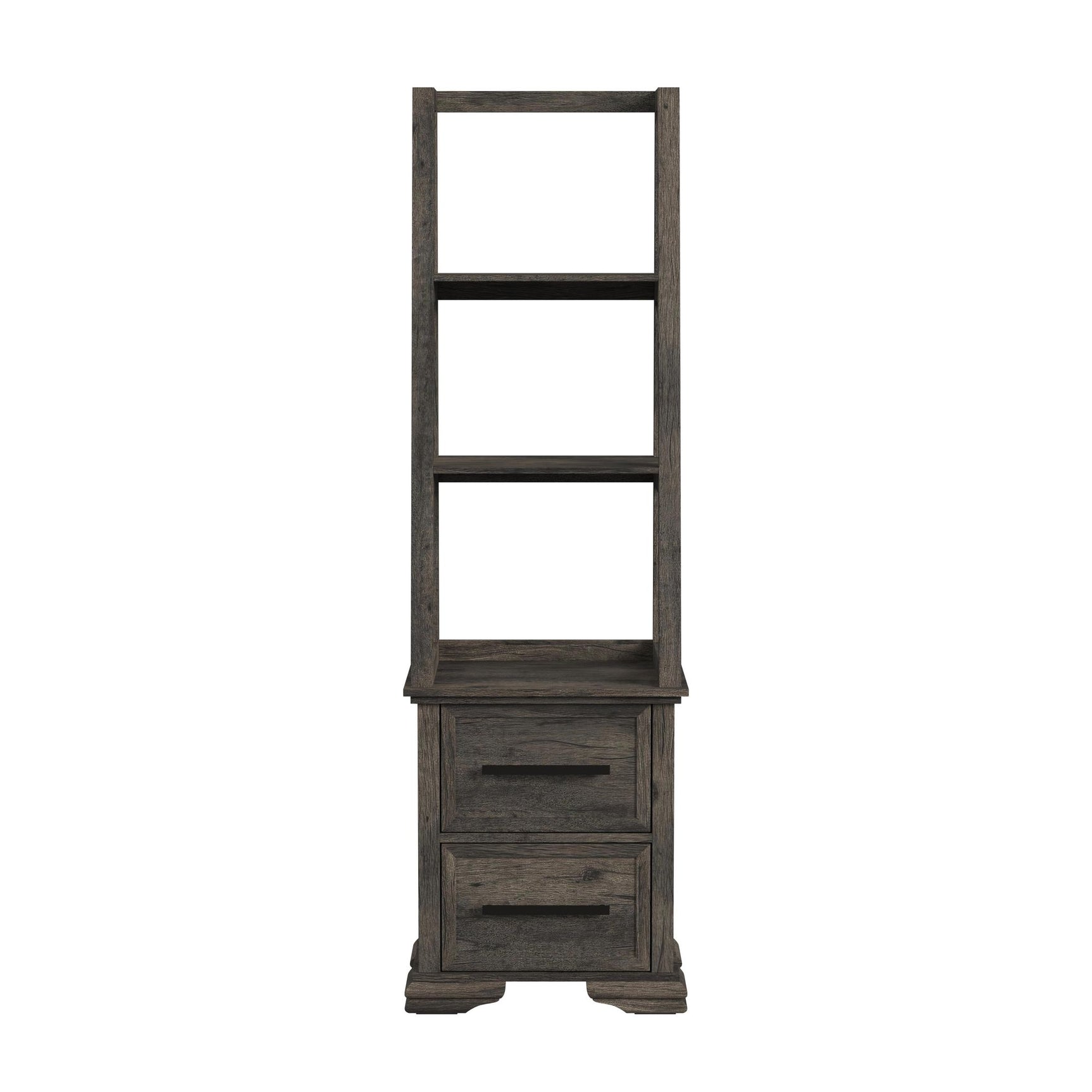 Park Ridge Side Piers in Charcoal - Tampa Furniture Outlet