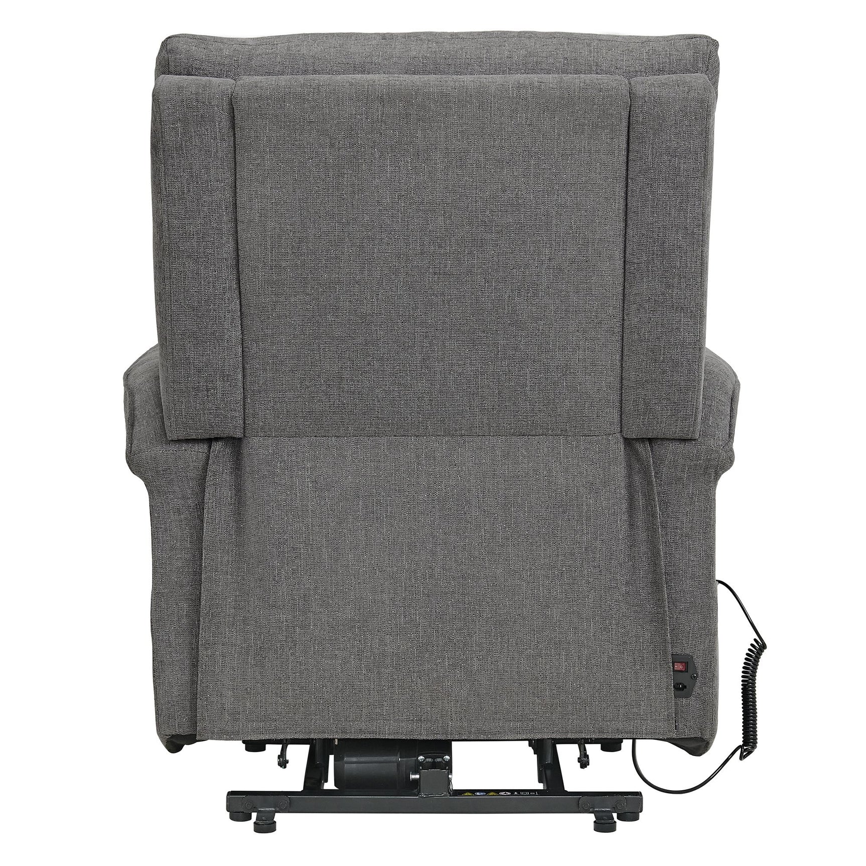 Pecos Power Motion Lift Chair in 15337-2 Ribbit Charcoal - Tampa Furniture Outlet