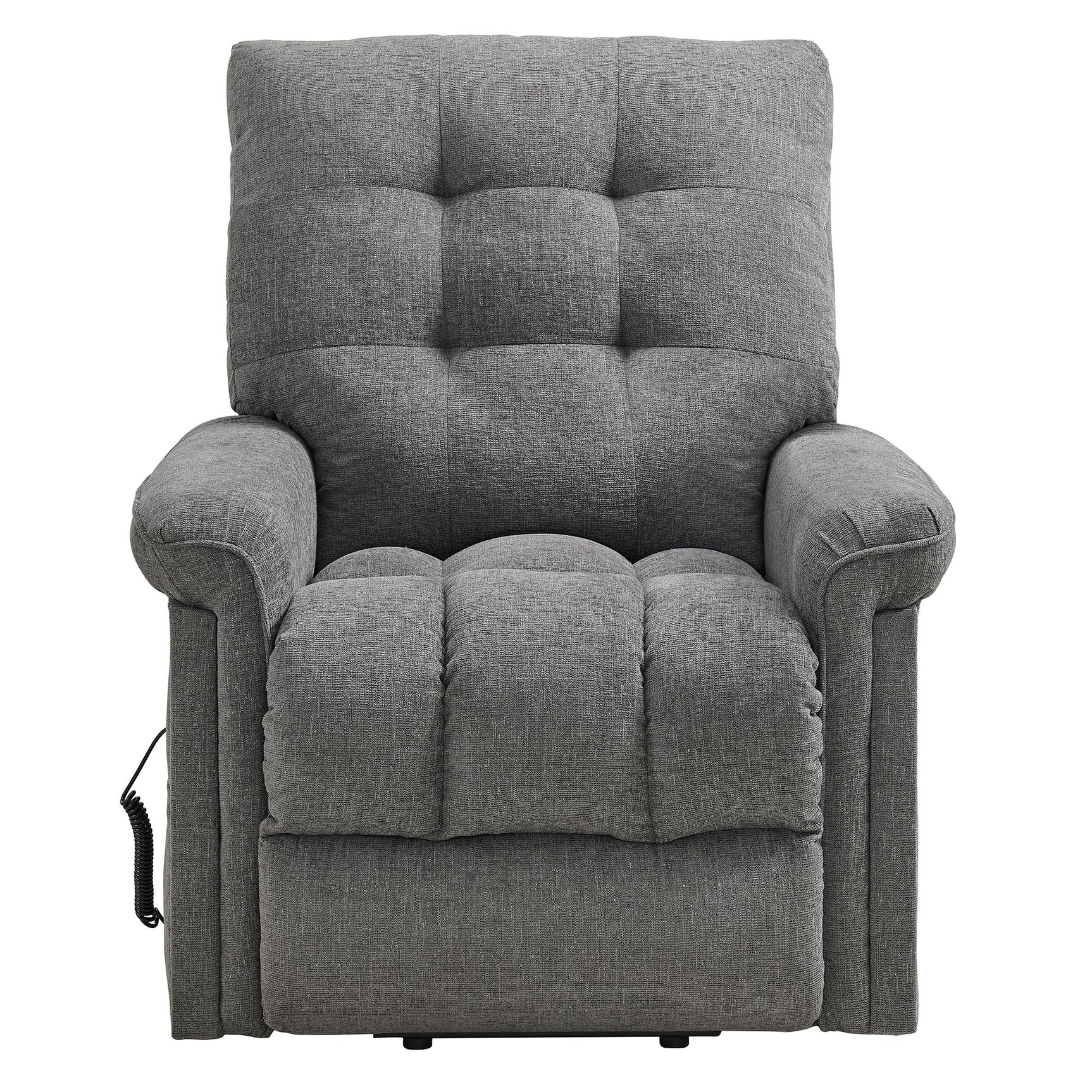 Pecos Power Motion Lift Chair in 15337-2 Ribbit Charcoal - Tampa Furniture Outlet