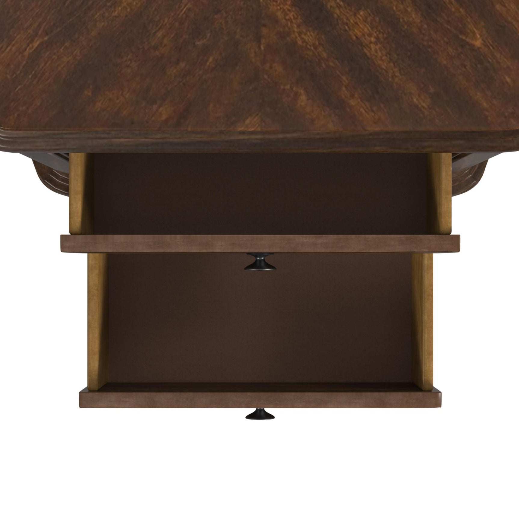 Phillipe 2-Drawer Cabinet with USB in Cherry - Tampa Furniture Outlet