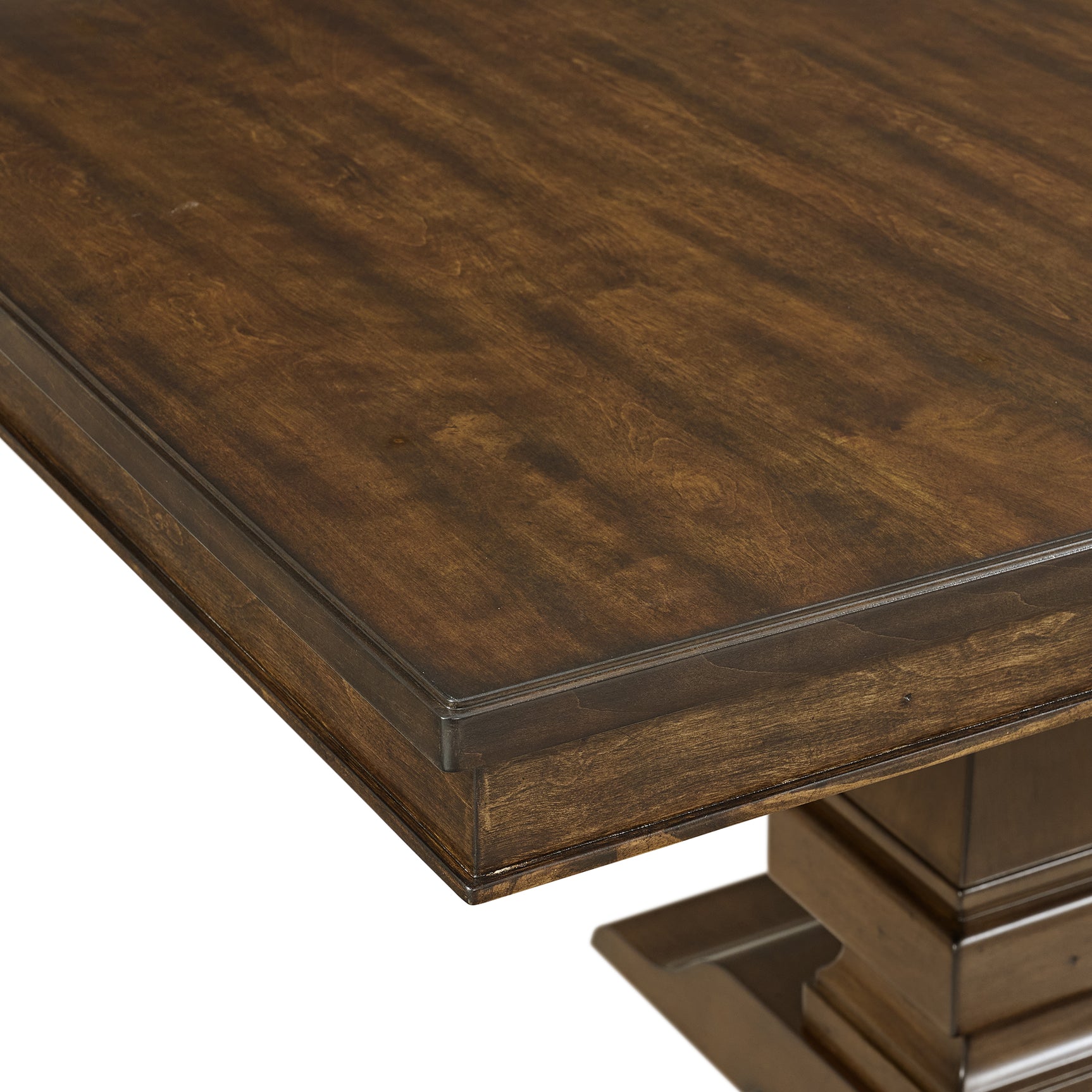 Phillipe Dining Table with with 18" Leaf in Cherry - Tampa Furniture Outlet