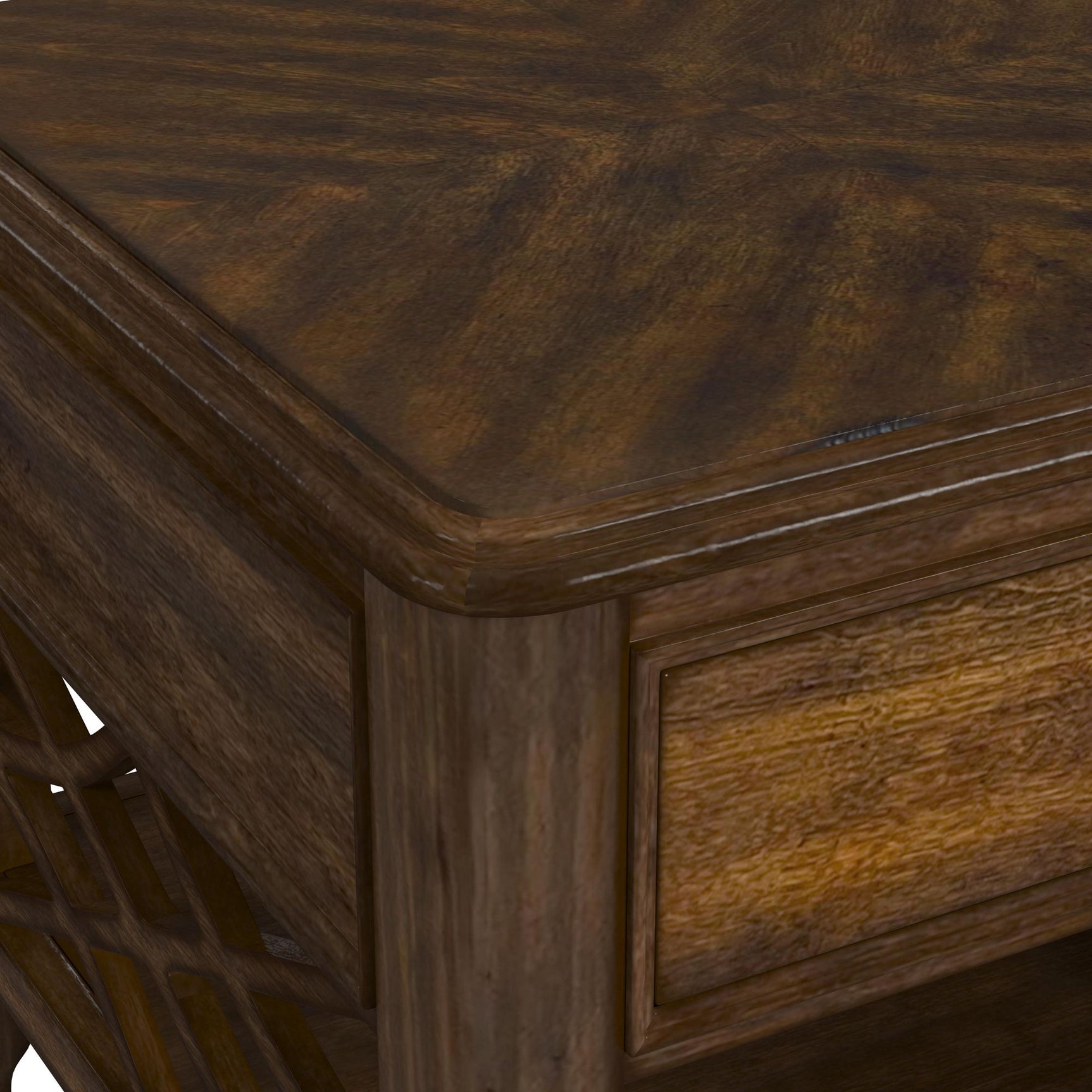 Phillipe End Table in Cherry - Tampa Furniture Outlet