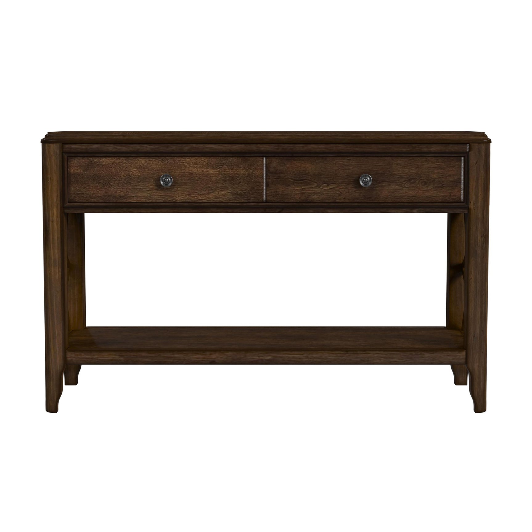 Phillipe Sofa Table in Cherry - Tampa Furniture Outlet