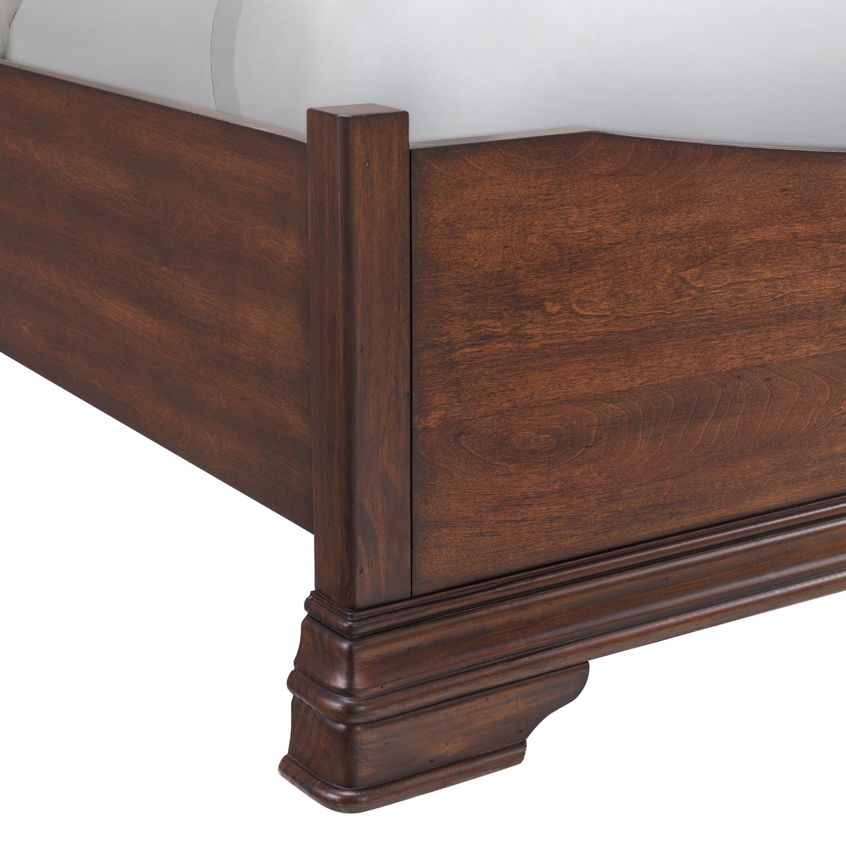 Phillipe Queen Bed in Cherry - Tampa Furniture Outlet
