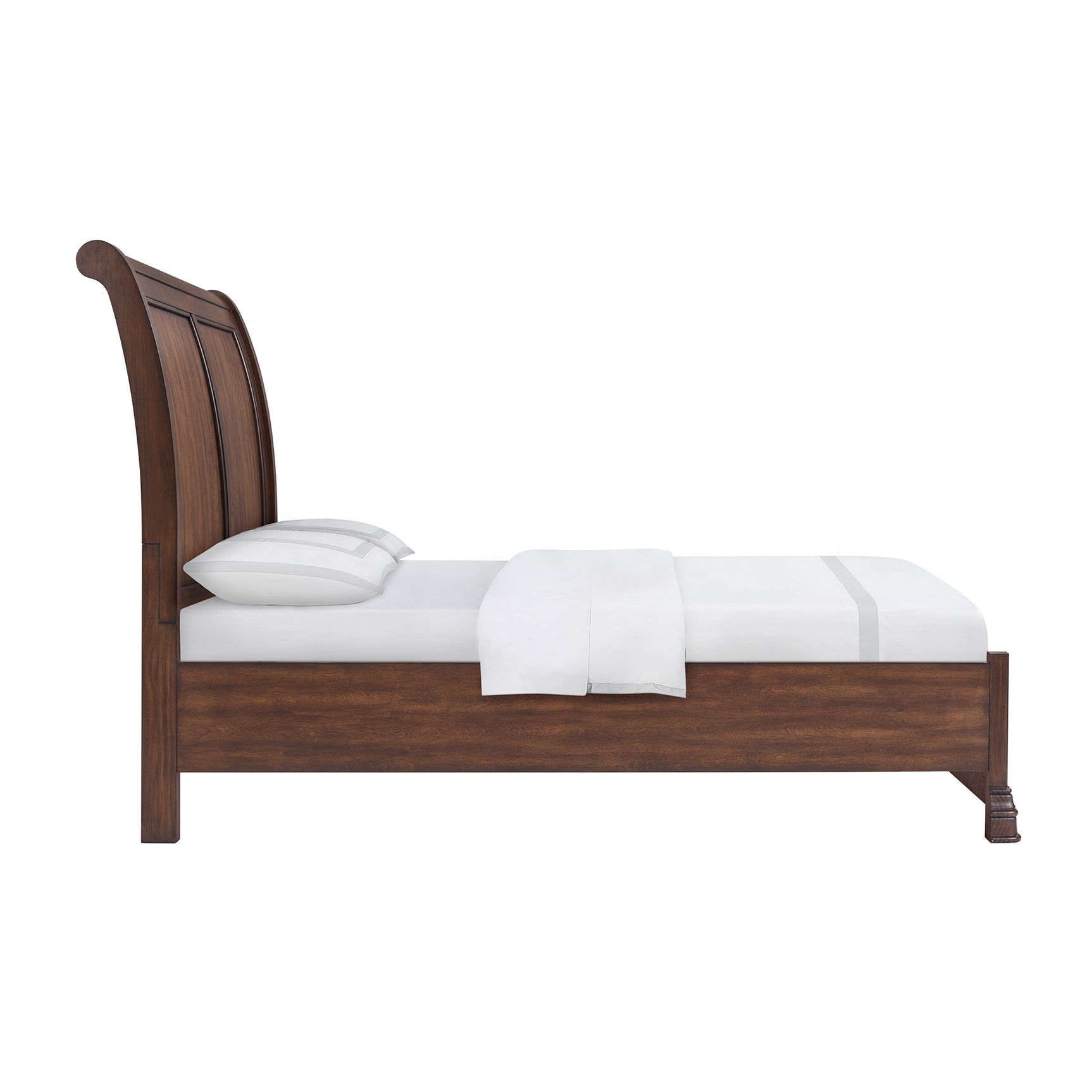 Phillipe Queen Bed in Cherry - Tampa Furniture Outlet