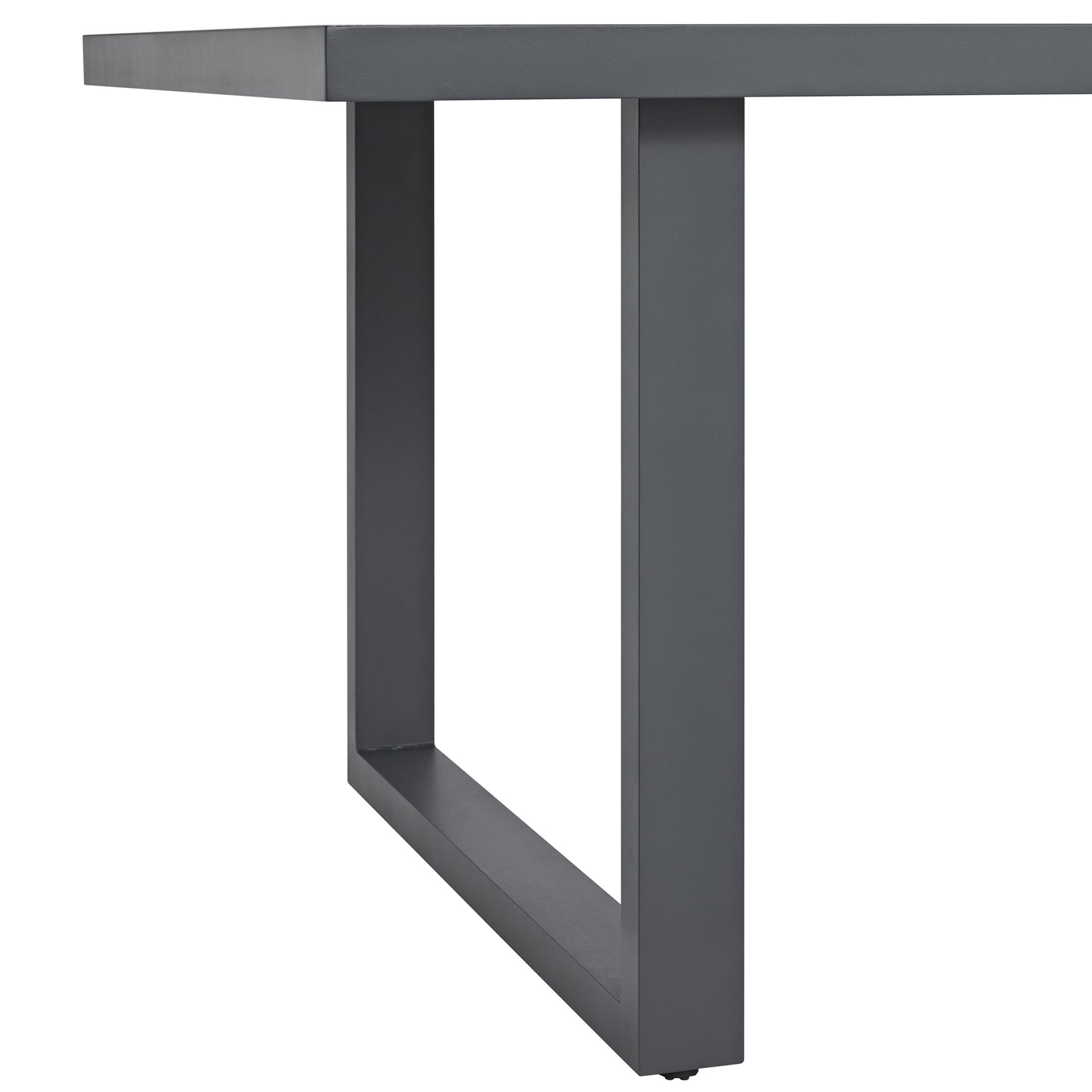 Playa Dining Table - Dark Grey - Tampa Furniture Outlet
