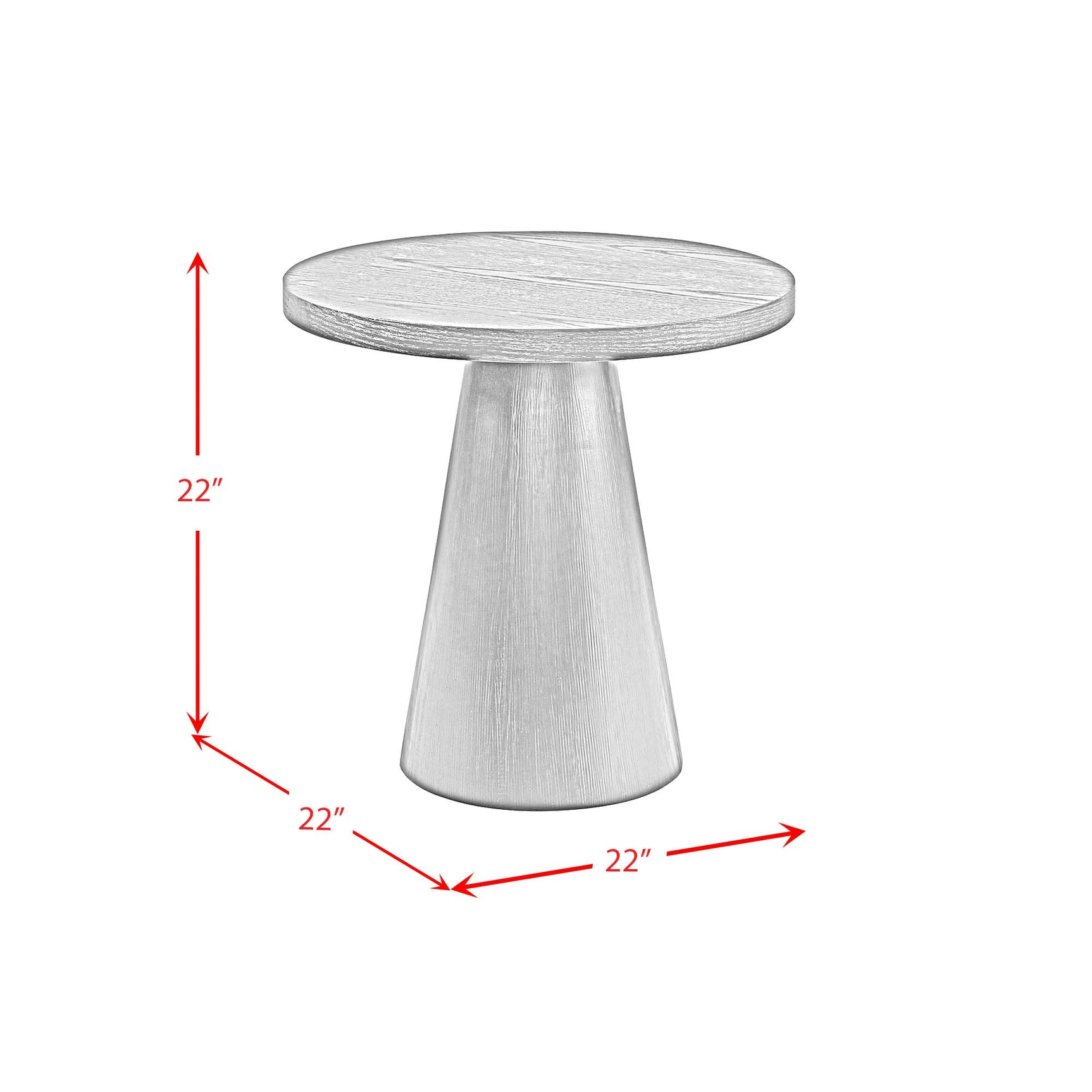 Portland End Table in Natural