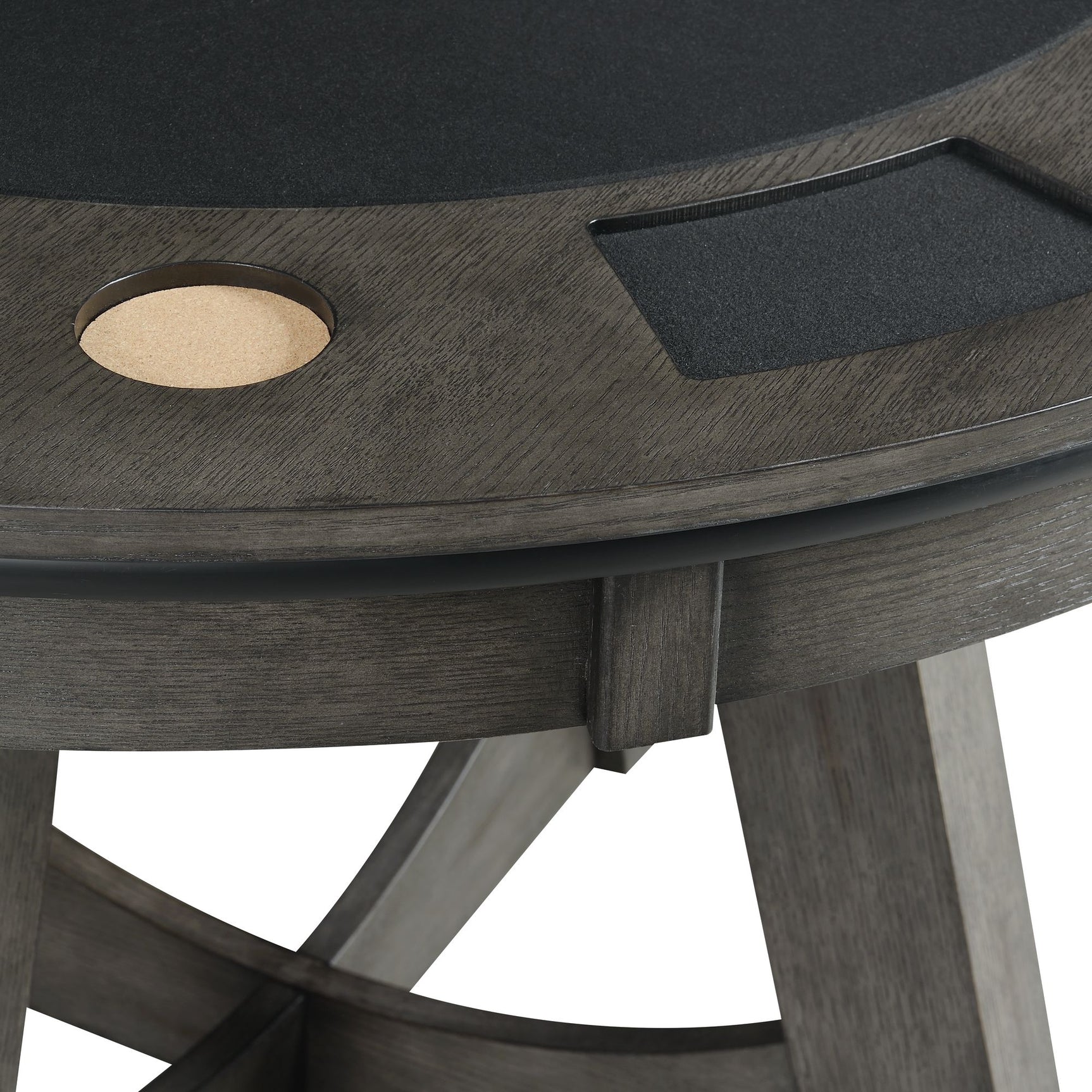 Prince Round Game Table - Tampa Furniture Outlet