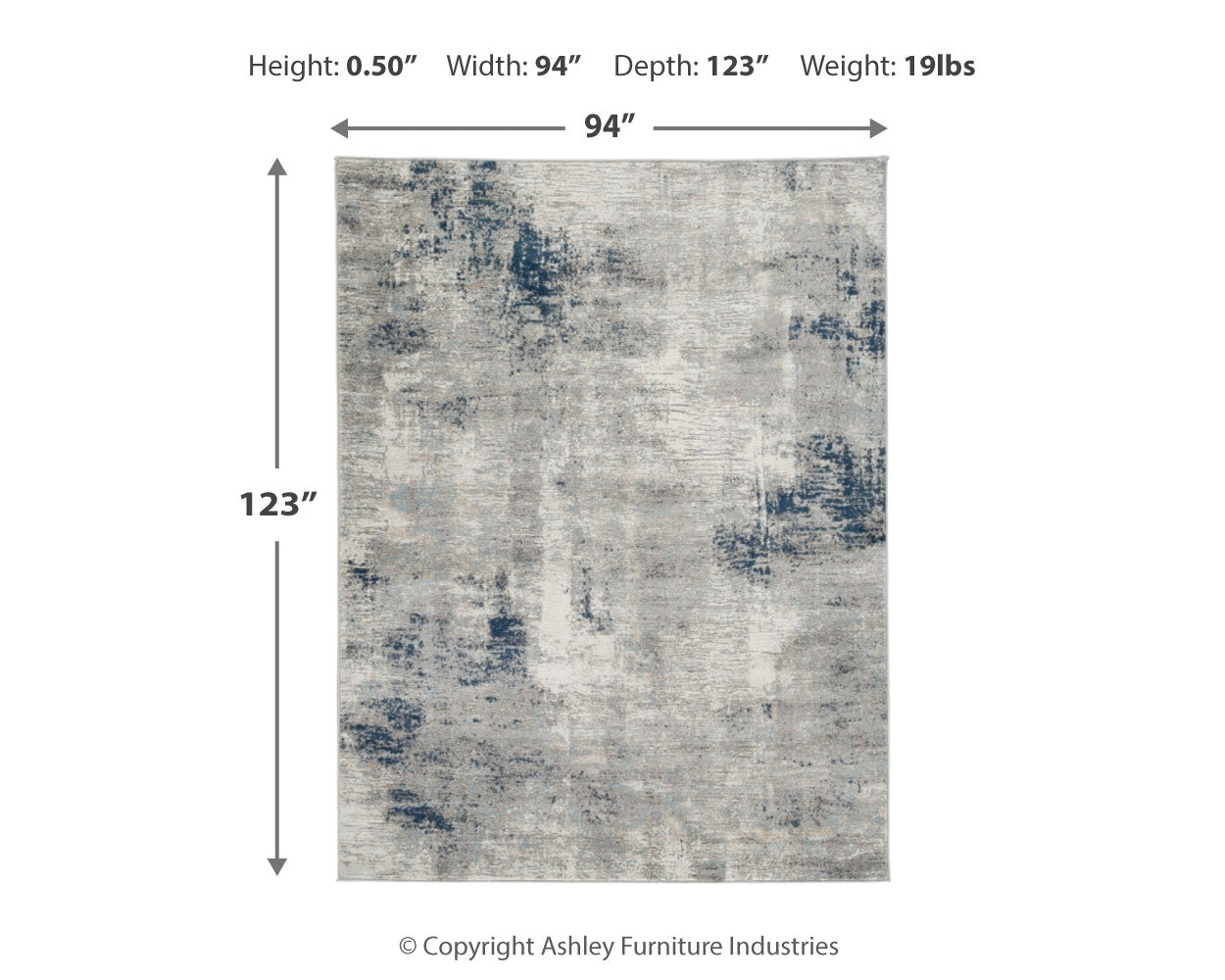 Wrenstow Rug - Tampa Furniture Outlet