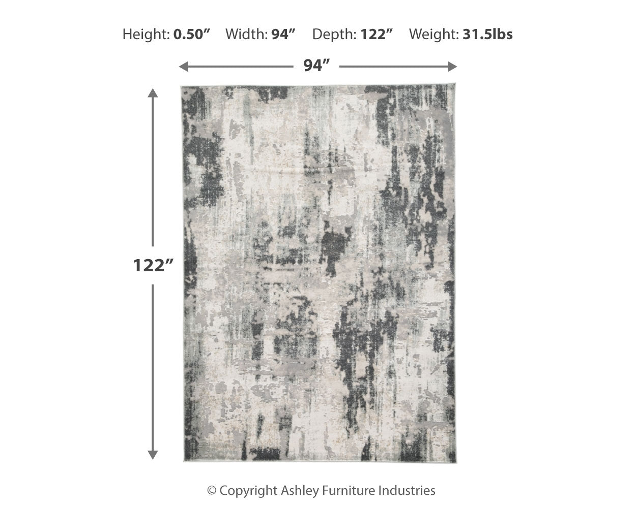 Mazatl Rug - Tampa Furniture Outlet