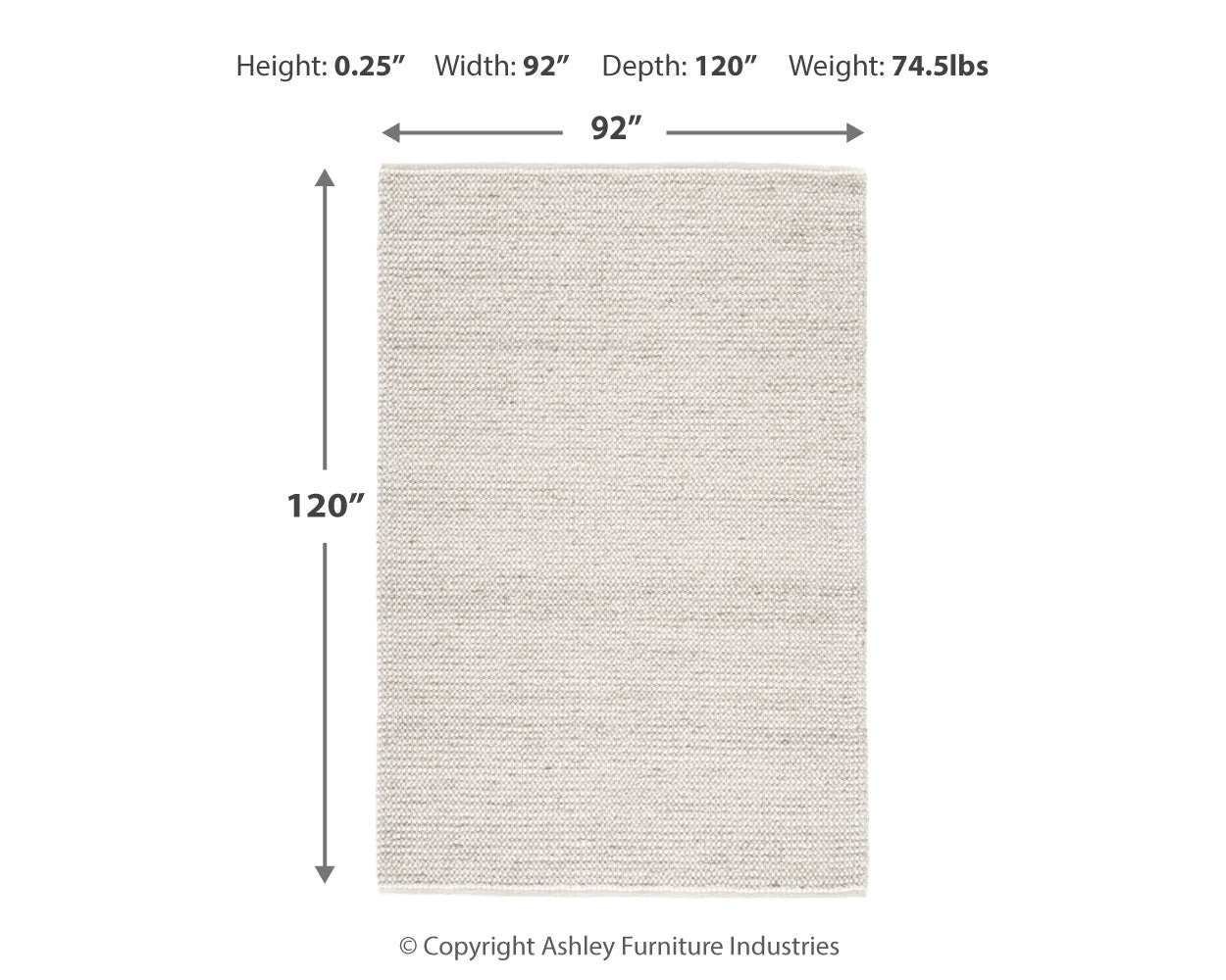 Jossick Rug - Tampa Furniture Outlet