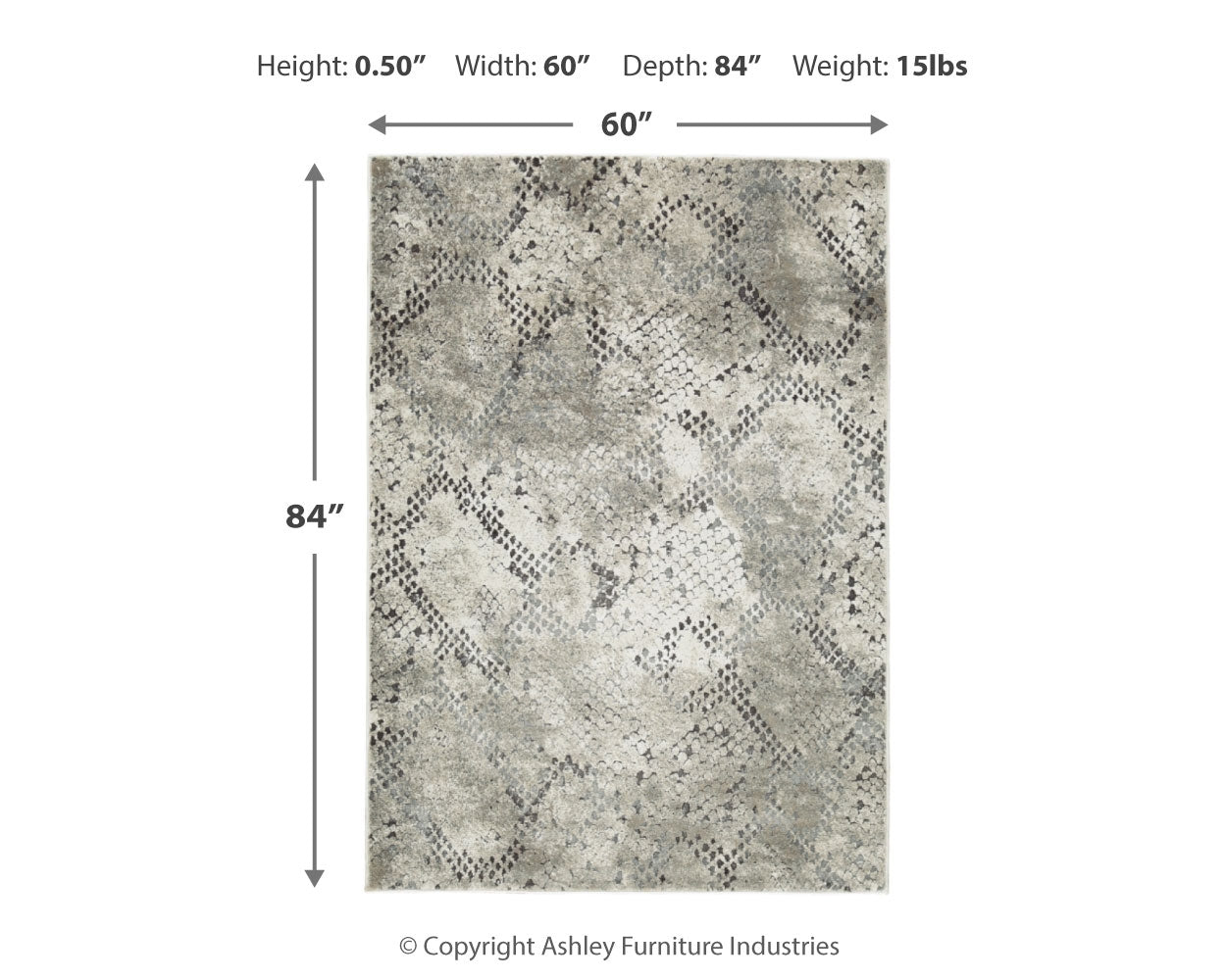 Poincilana Rug - Tampa Furniture Outlet
