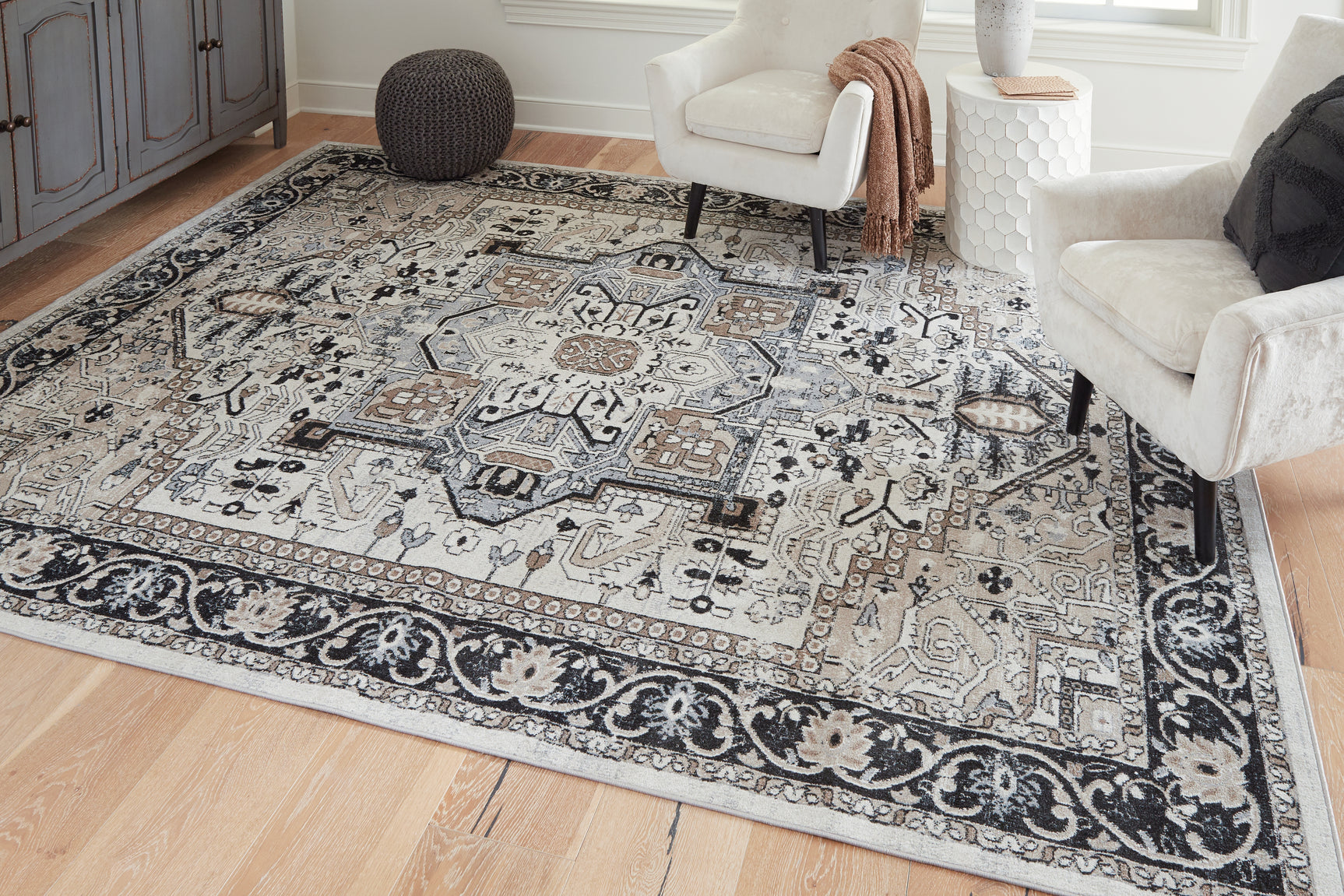 Tampa Furniture Outlet - Ashley Furniture - Gregmoore Rug - 7'9" x 9'11" Washable Rug / Multi - R405821