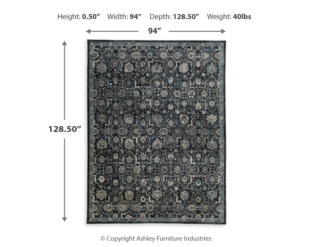 Hilcott Rug - Tampa Furniture Outlet