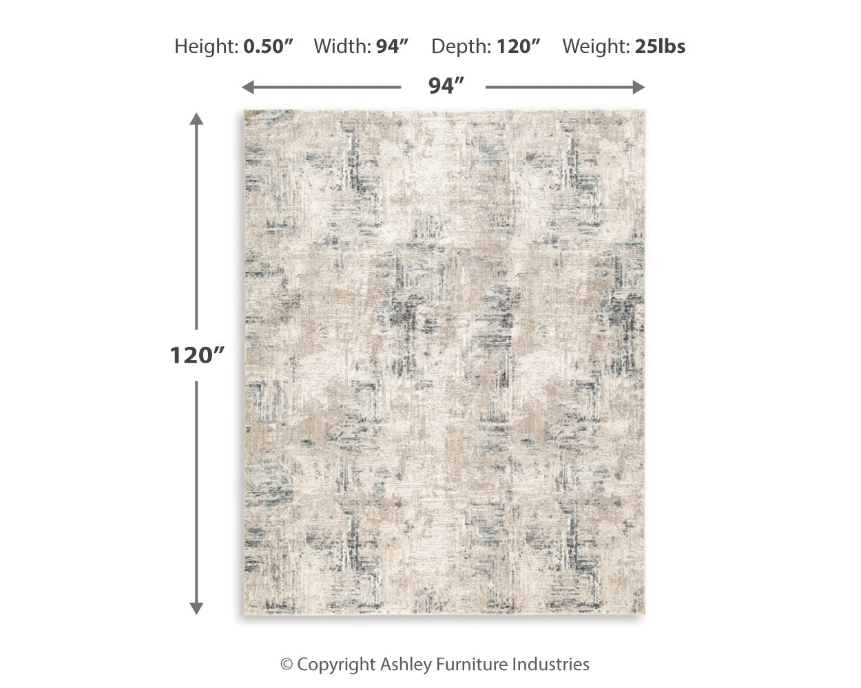 Gentor Rug - Tampa Furniture Outlet