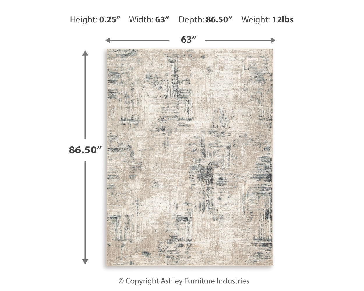 Gentor Rug - Tampa Furniture Outlet