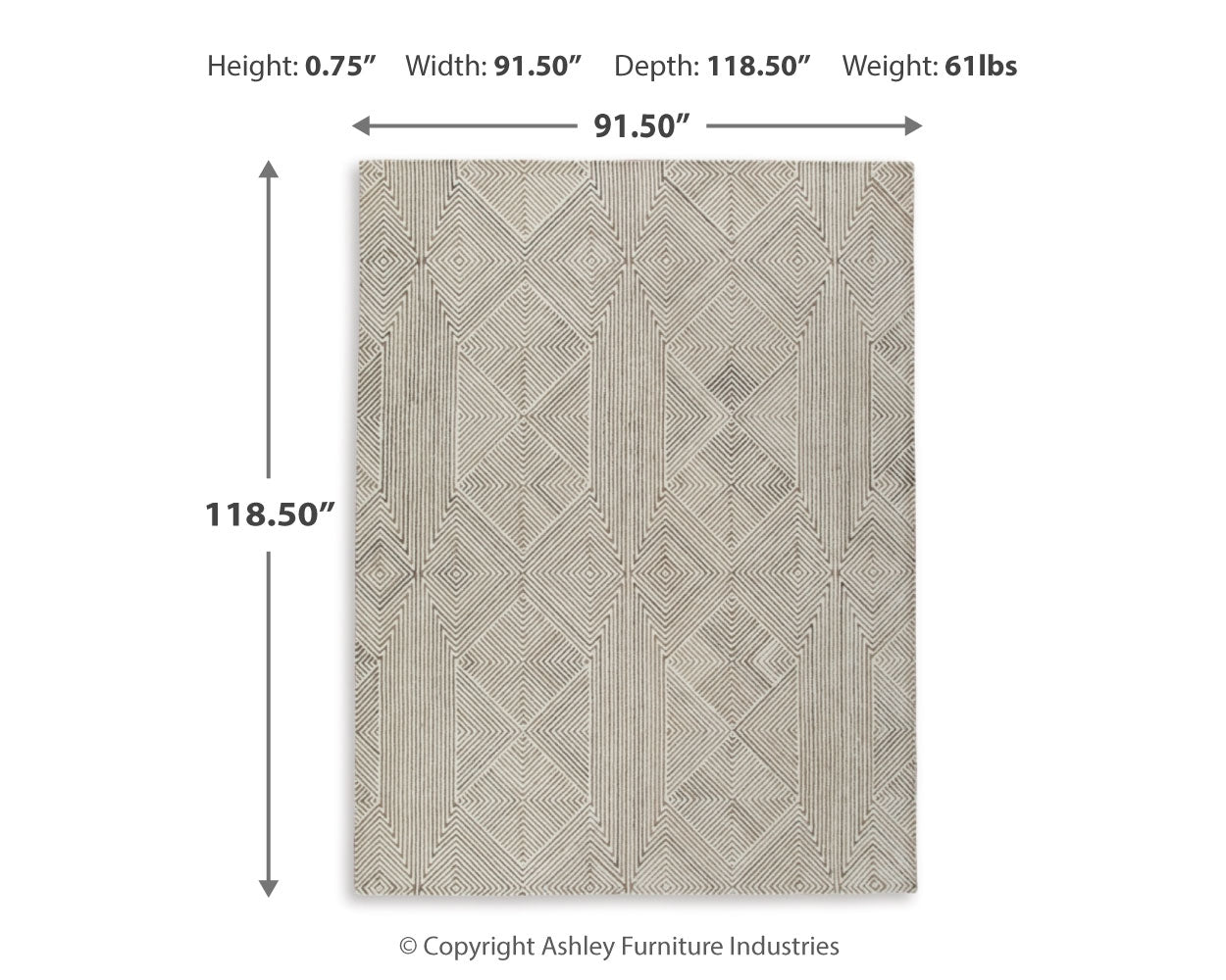 Jadott Rug - Tampa Furniture Outlet
