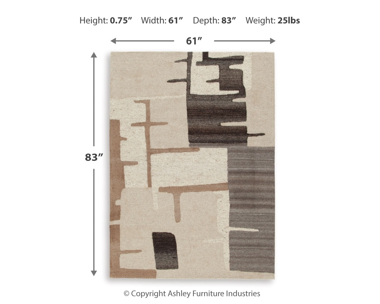 Kencher Rug - Tampa Furniture Outlet