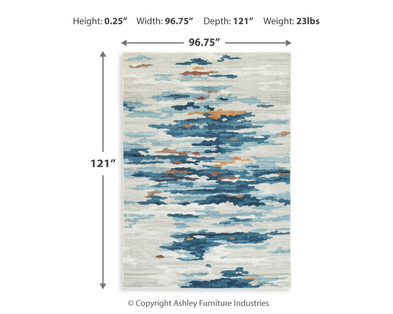 Vinlett Rug - Tampa Furniture Outlet