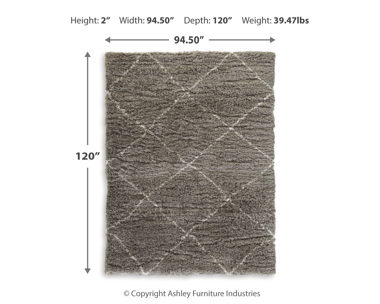 Wrenlow Rug - Tampa Furniture Outlet