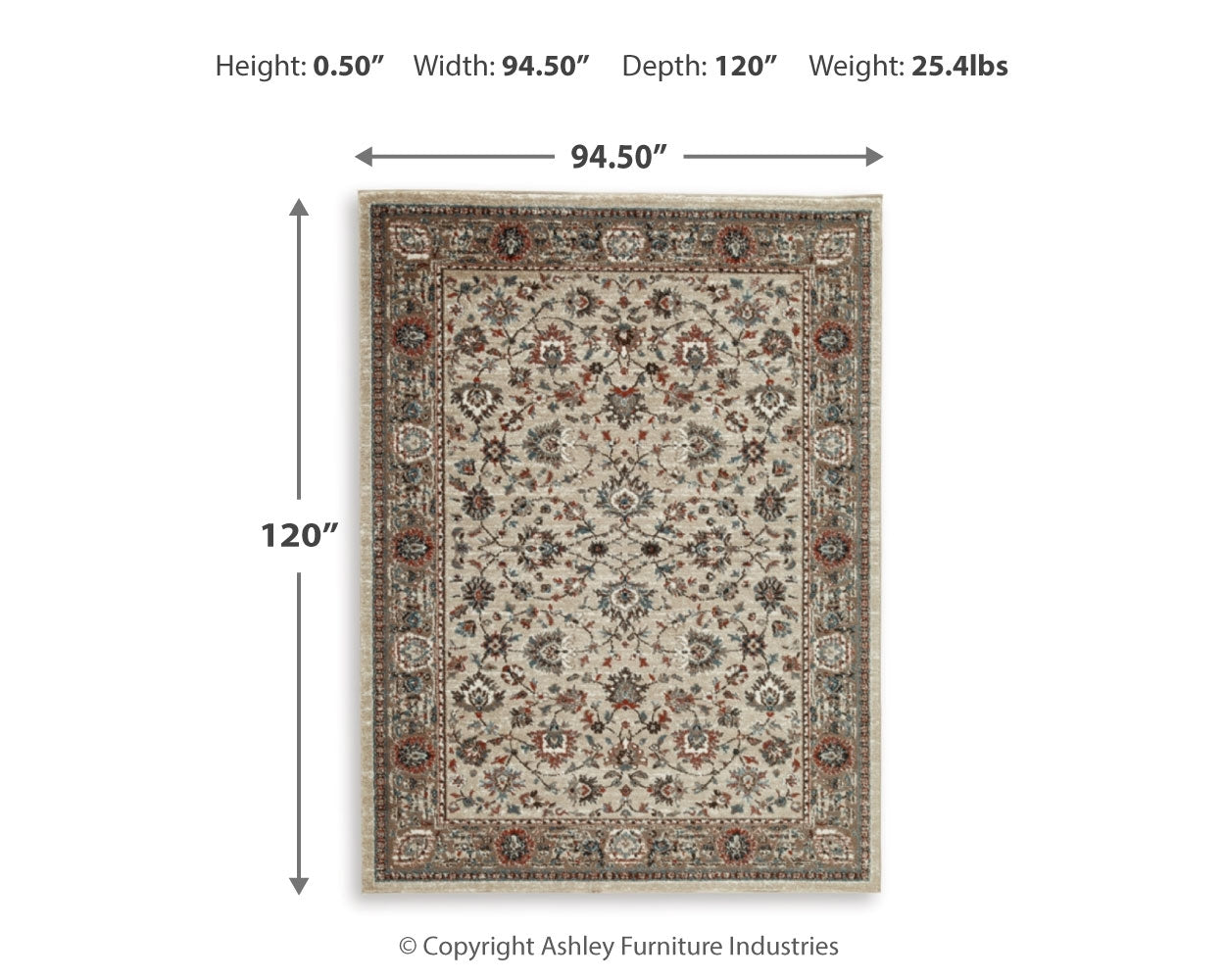 Beritham Rug - Tampa Furniture Outlet