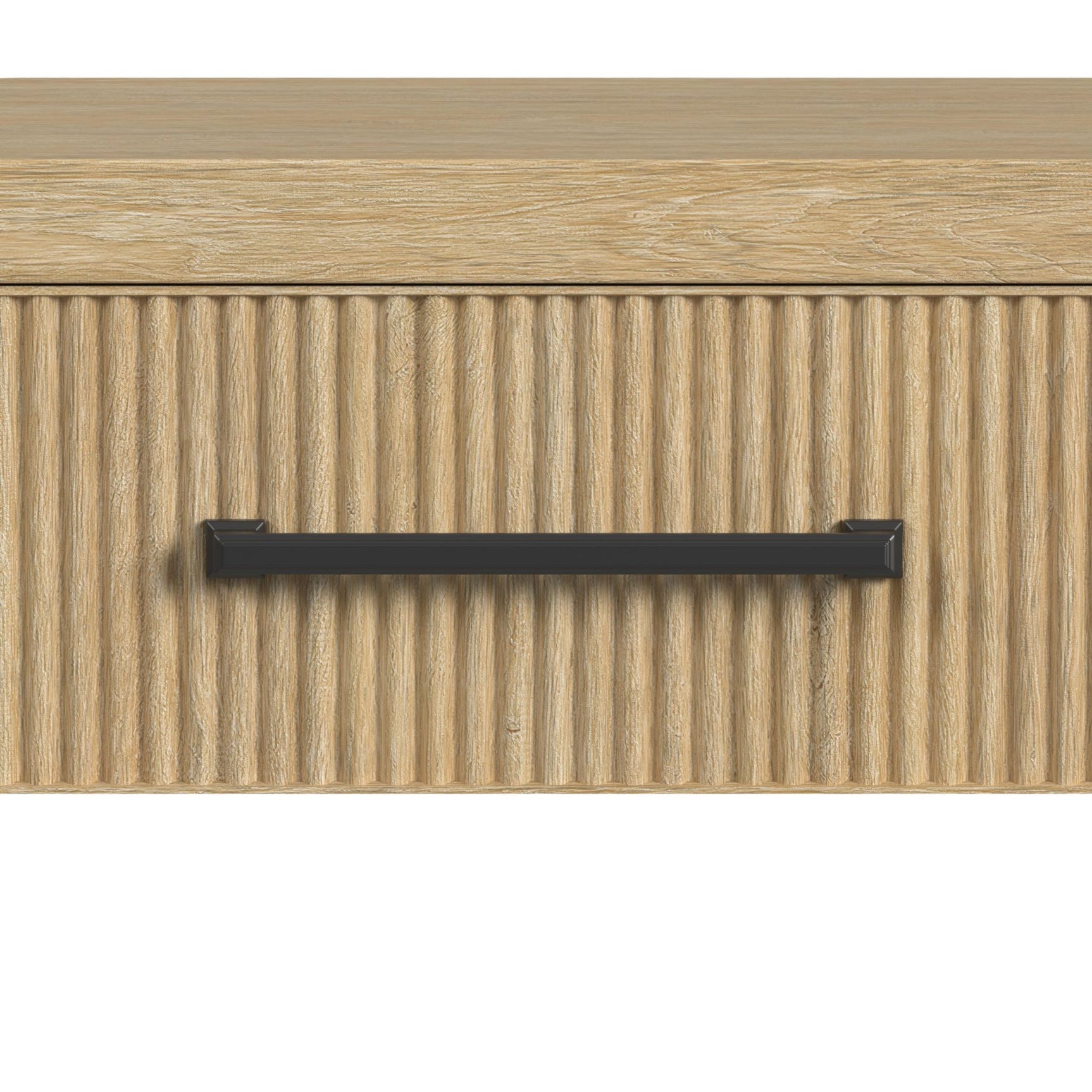 Ridgemont End Table with USB in Natural