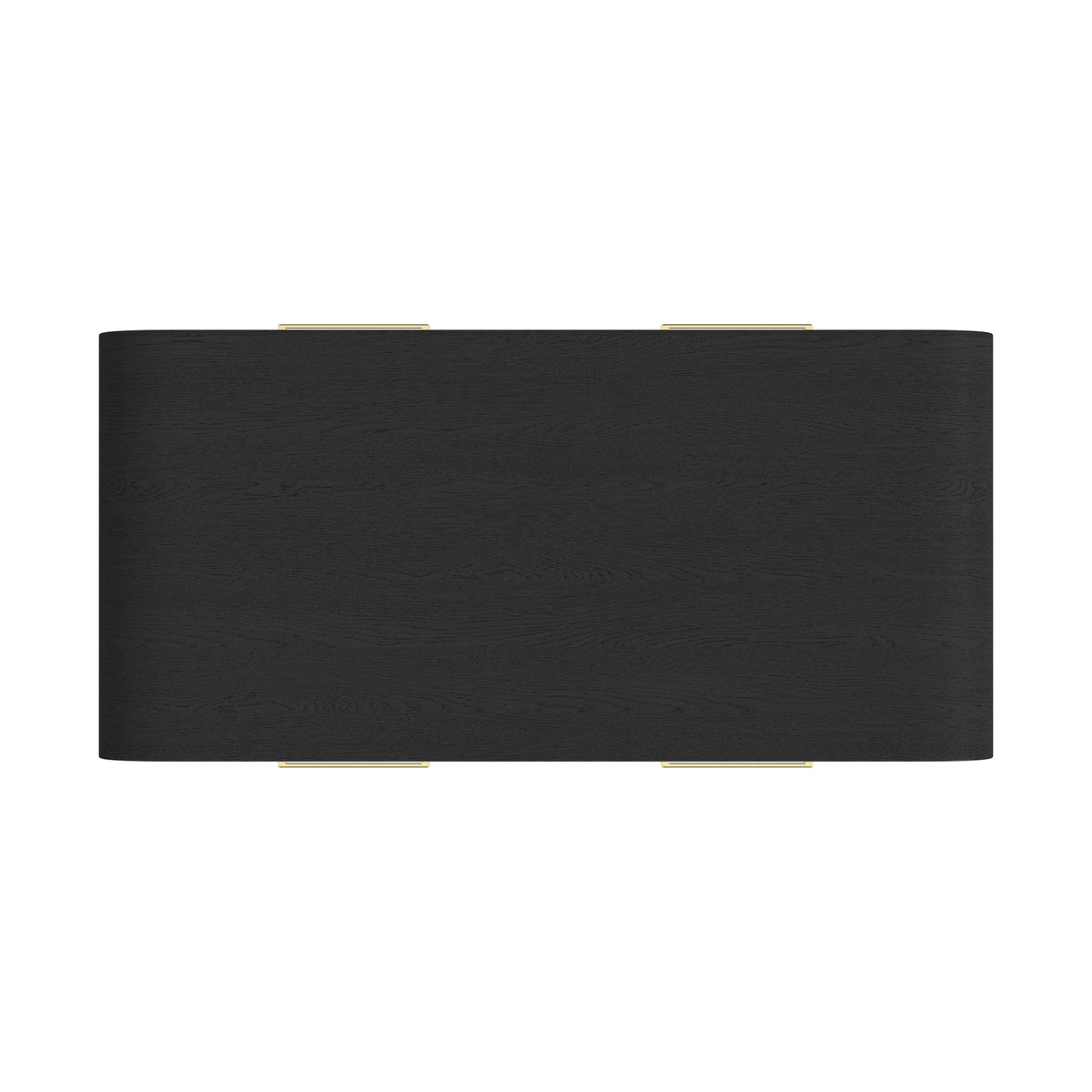Ridgemont Coffee Table with Casters/Push Through Drawer in Black with Grain